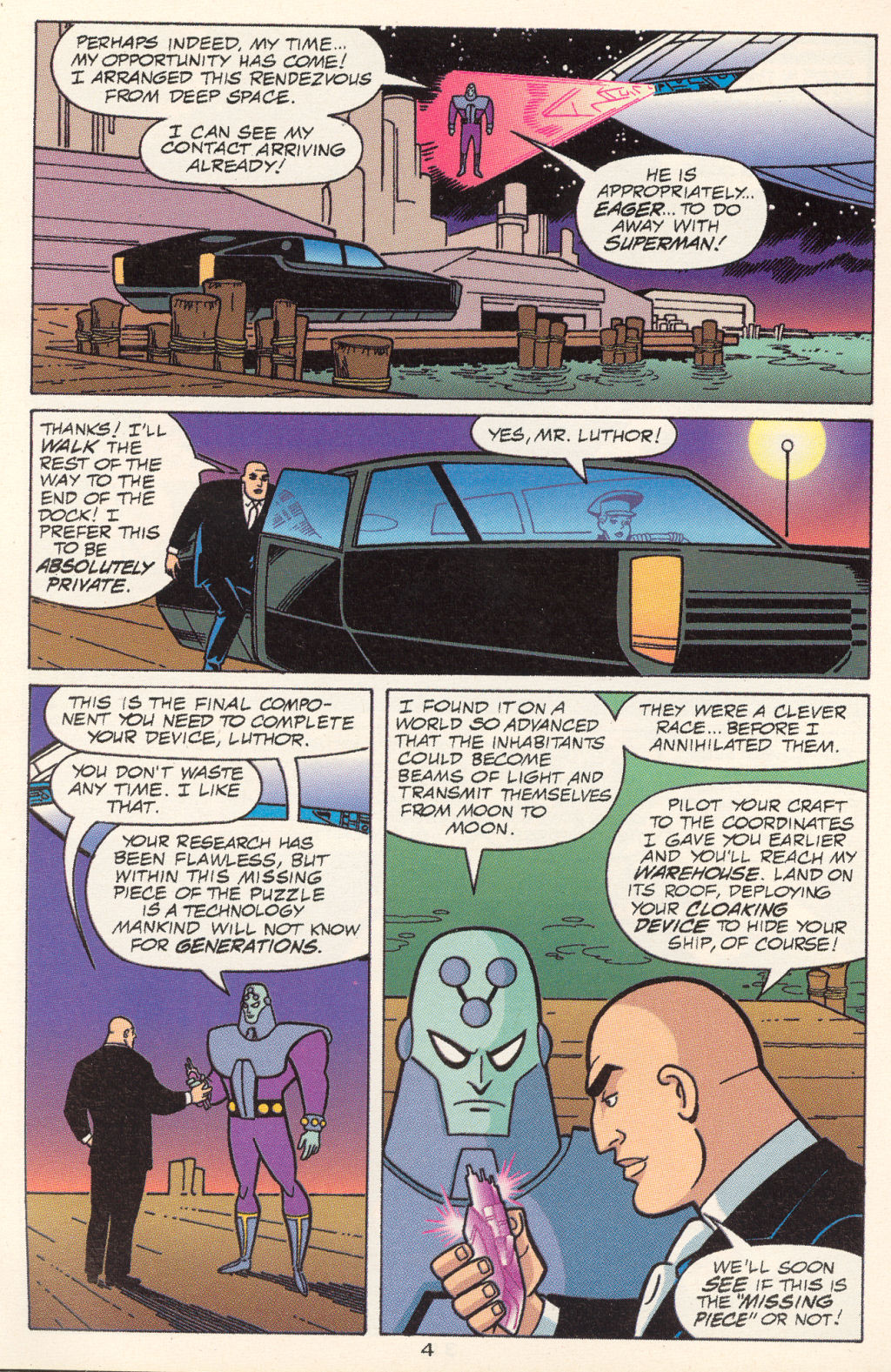 Read online Superman Adventures comic -  Issue # _Special - Dimension of the Dark Shadows - 6