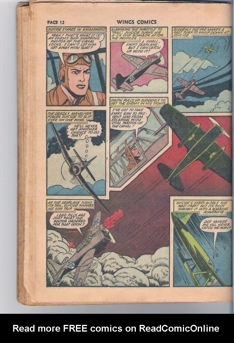 Read online Wings Comics comic -  Issue #27 - 14