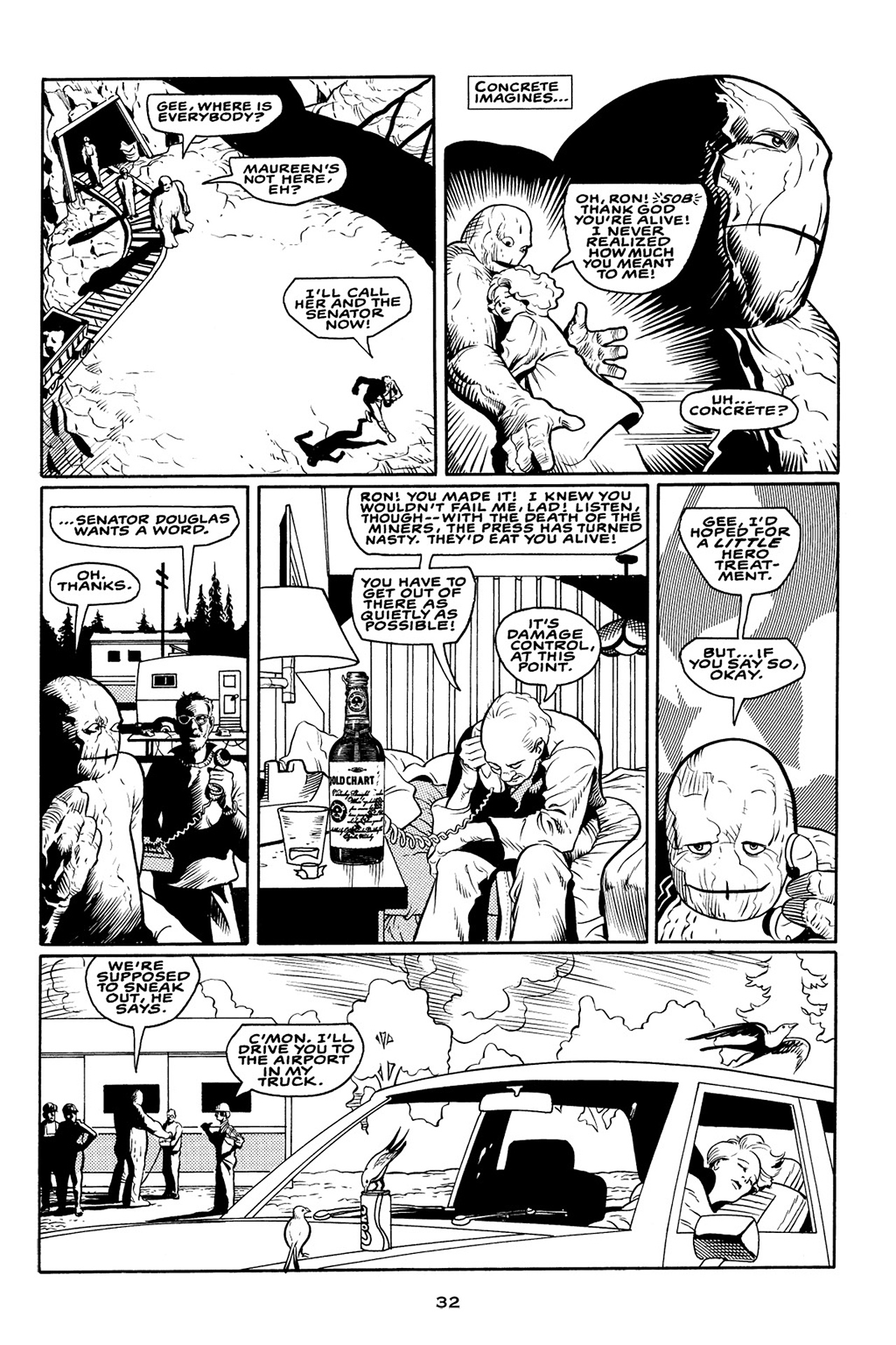 Read online Concrete (2005) comic -  Issue # TPB 1 - 33