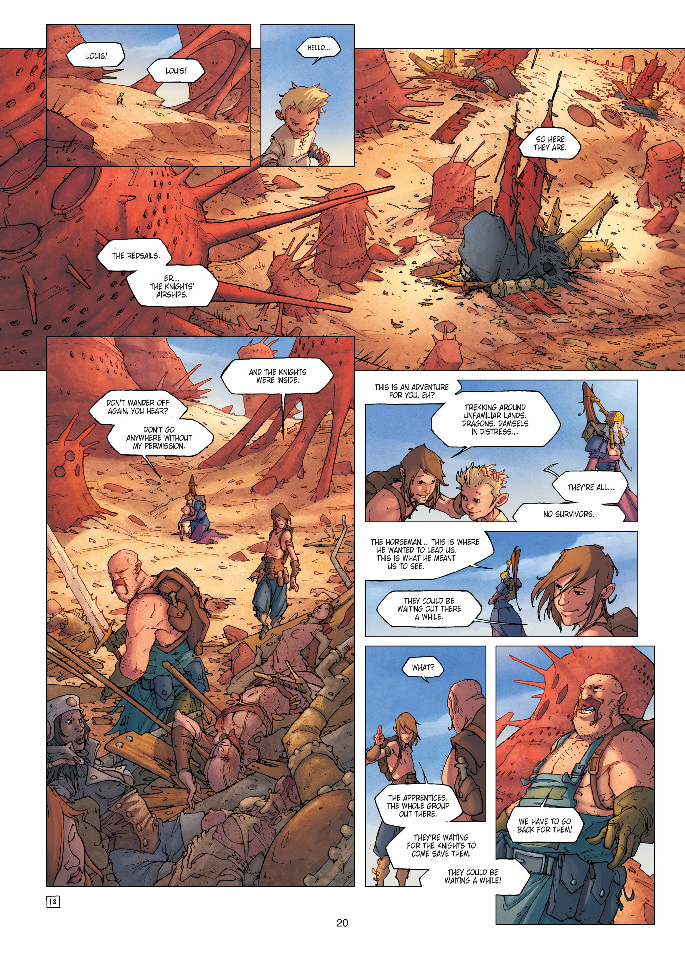 Read online Chronicles of the Dragon Knights comic -  Issue #10 - 20