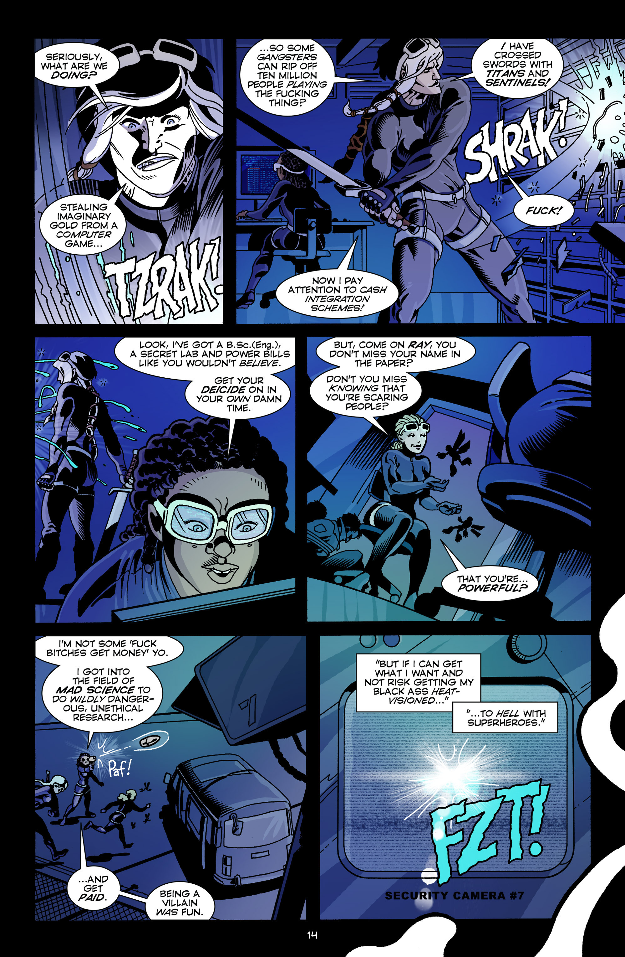 Read online Unmasked comic -  Issue #3 - 16