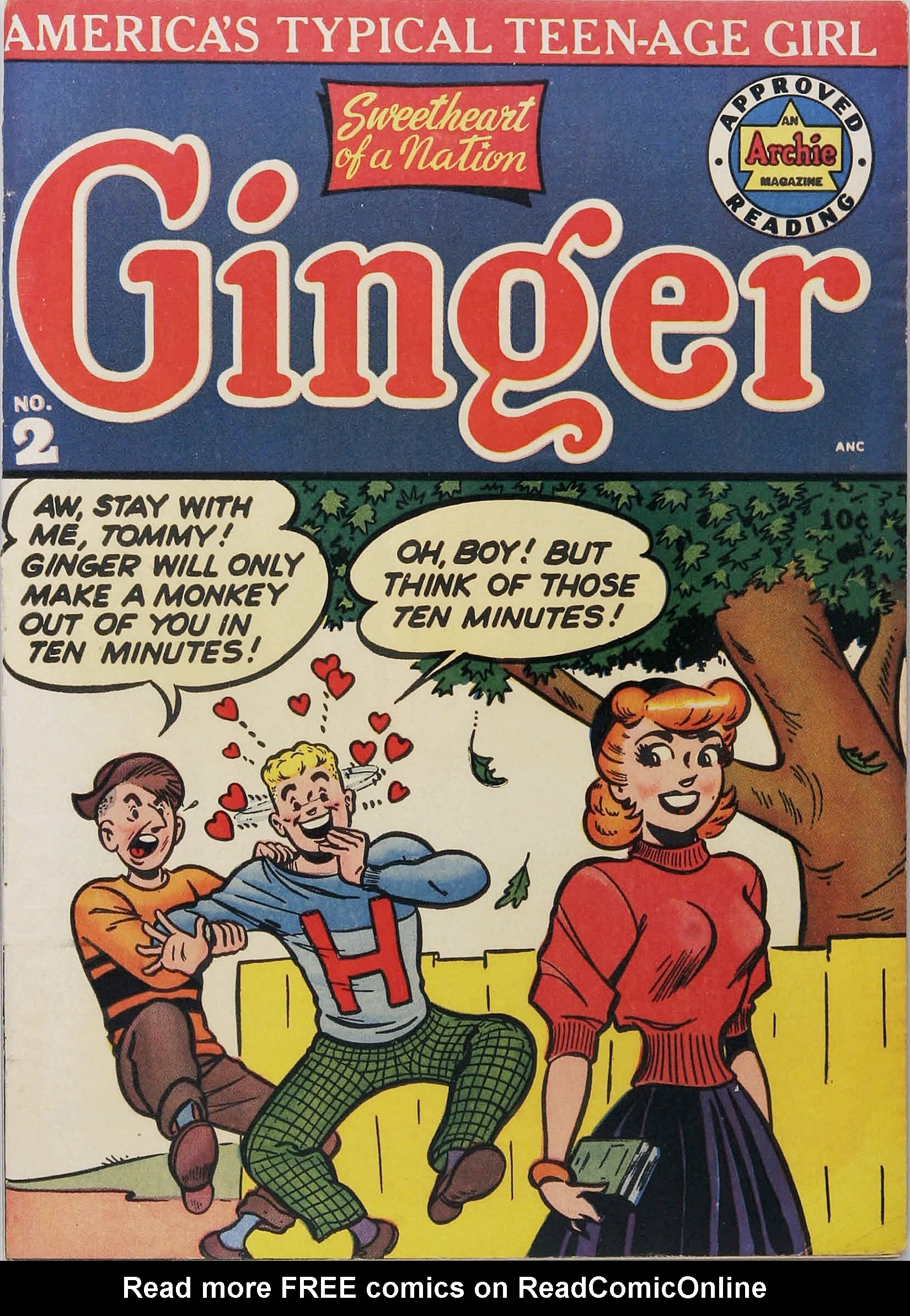 Read online Ginger comic -  Issue #2 - 1