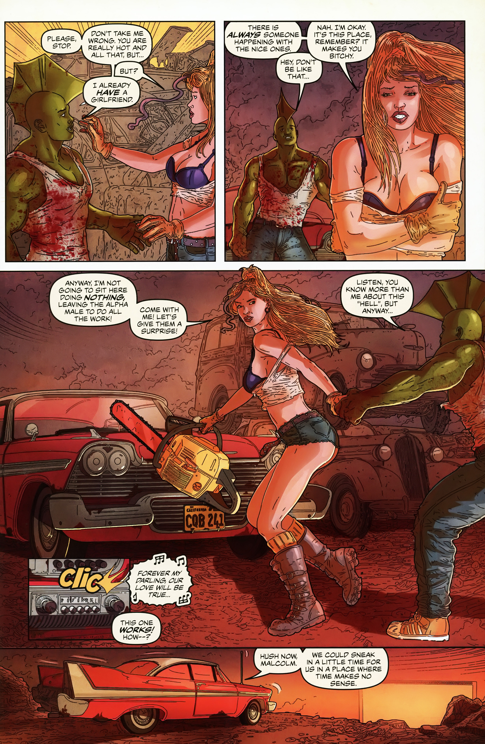 Read online Nancy In Hell: A Dragon in Hell comic -  Issue # Full - 19