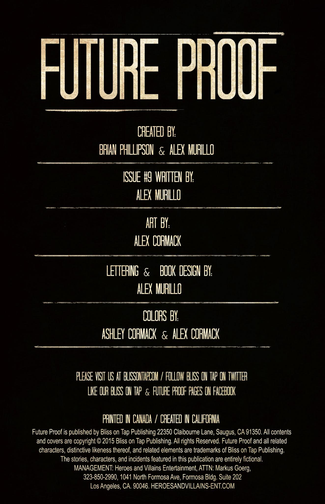 Read online Future Proof comic -  Issue #9 - 4