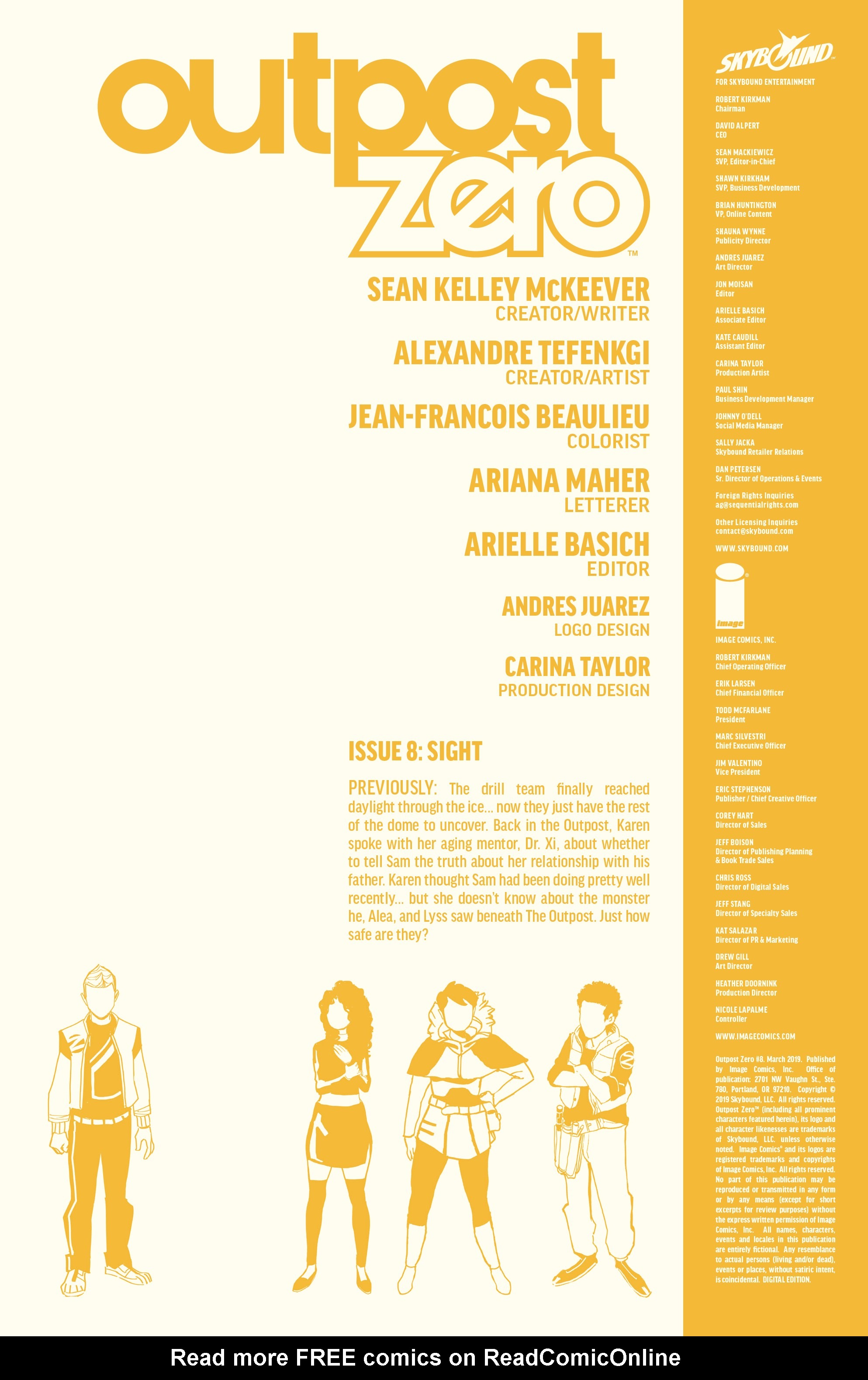 Read online Outpost Zero comic -  Issue #8 - 2