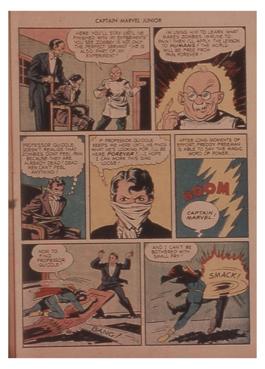 Read online Captain Marvel, Jr. comic -  Issue #12 - 29