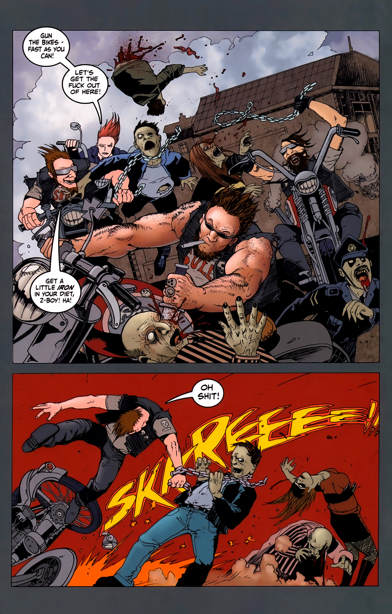 Read online The Dead: Kingdom of Flies comic -  Issue #4 - 10