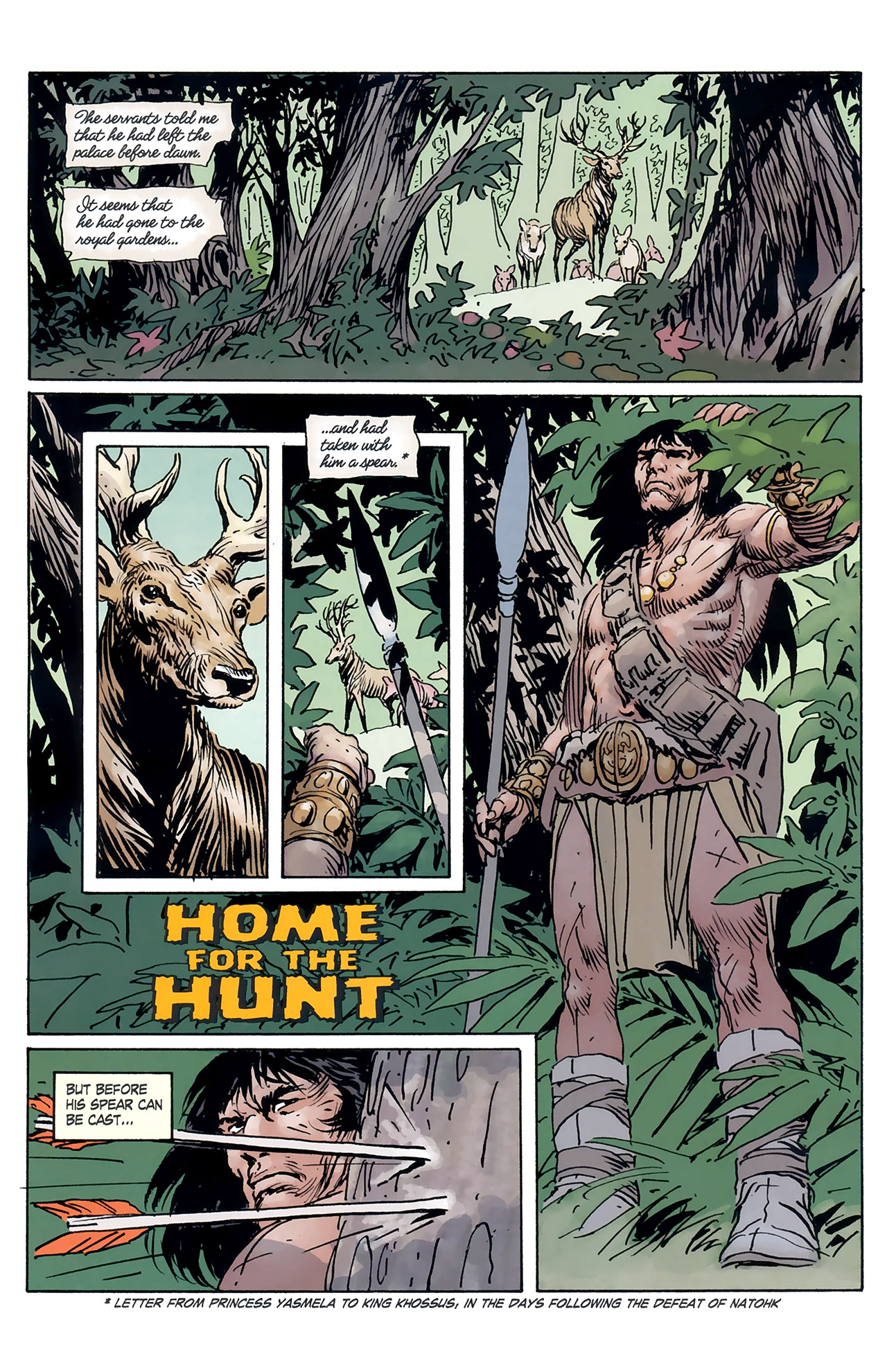 Read online Conan The Cimmerian comic -  Issue #14 - 4