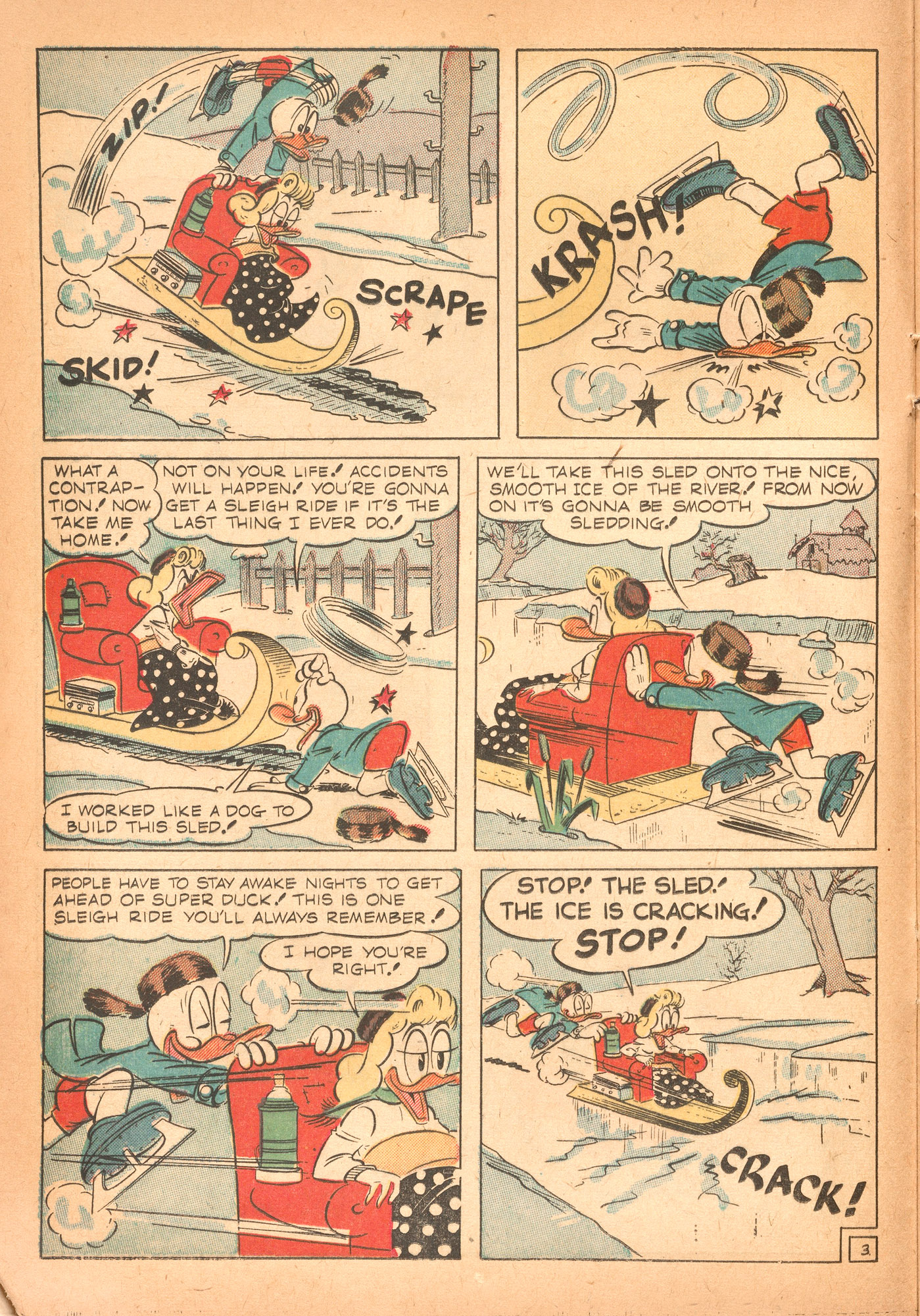 Read online Super Duck Comics comic -  Issue #37 - 16
