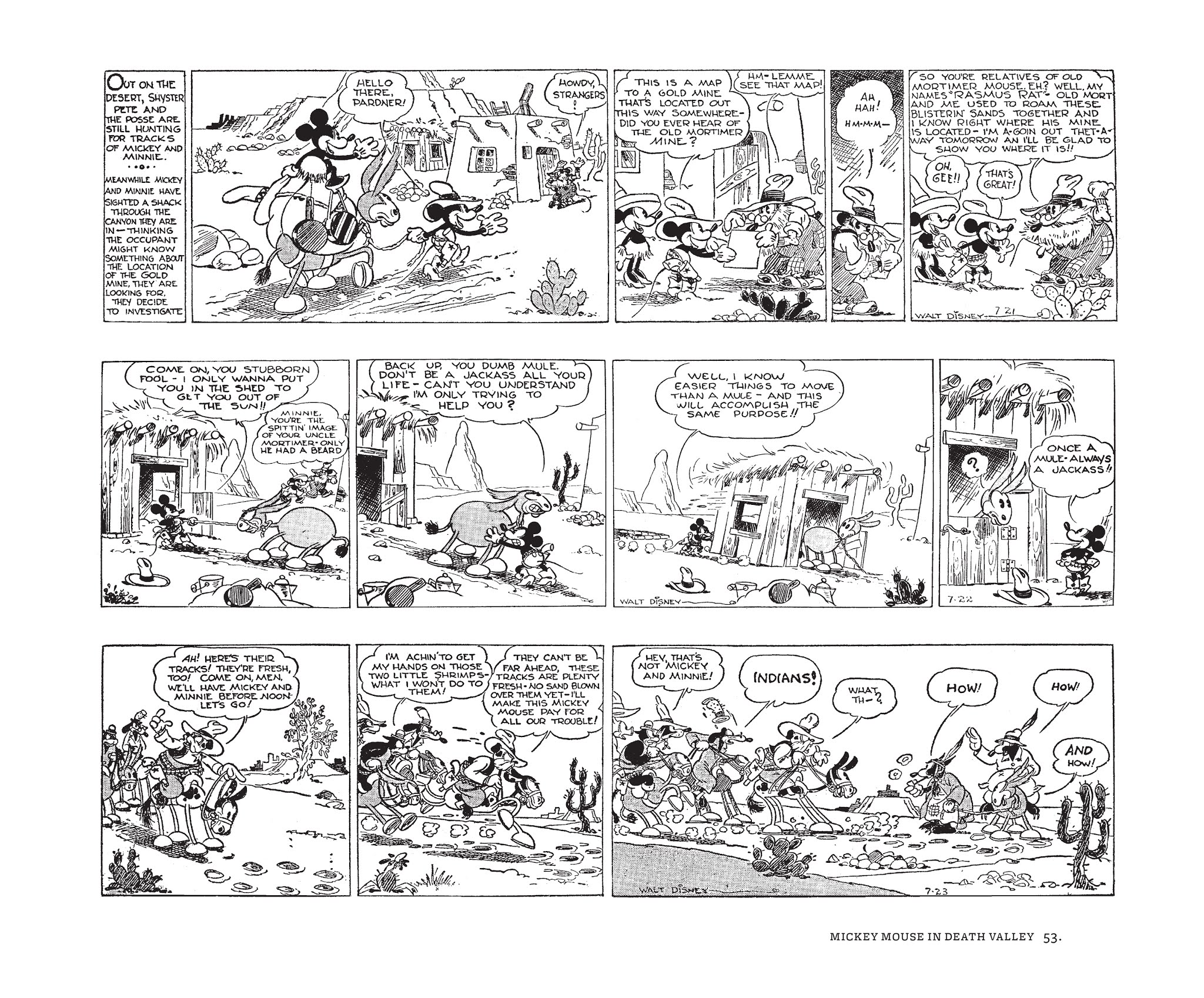 Read online Walt Disney's Mickey Mouse by Floyd Gottfredson comic -  Issue # TPB 1 (Part 1) - 53