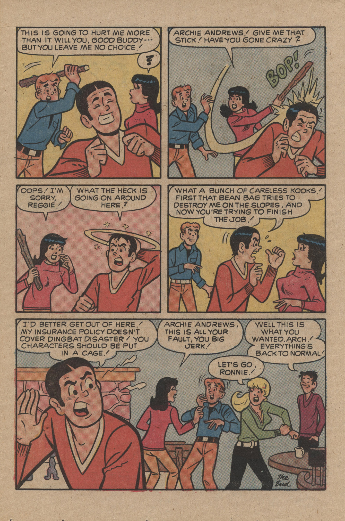 Read online Reggie and Me (1966) comic -  Issue #62 - 18