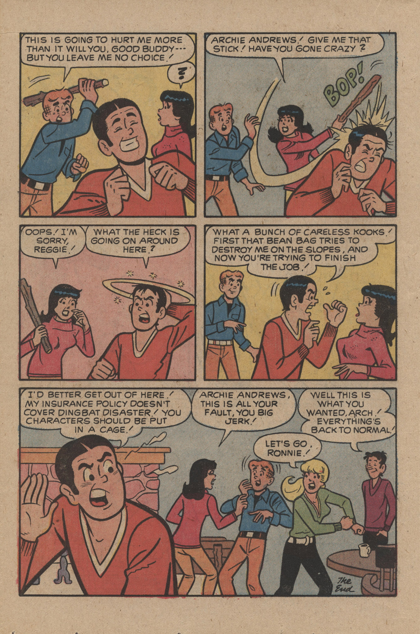 Read online Reggie and Me (1966) comic -  Issue #62 - 18
