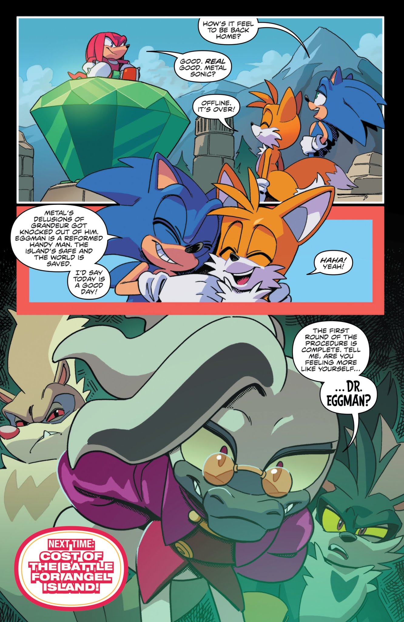 Read online Sonic the Hedgehog (2018) comic -  Issue #11 - 24