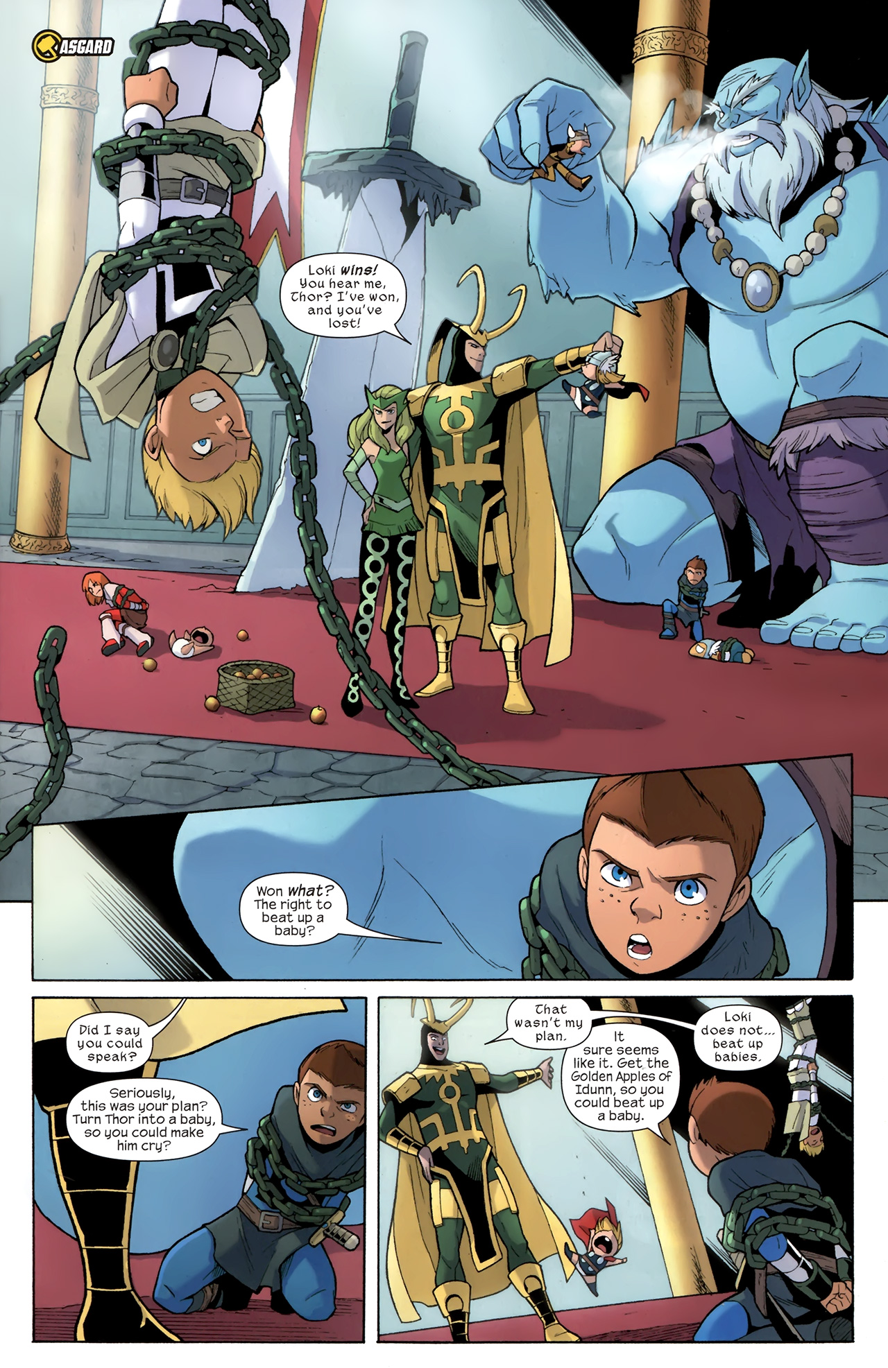 Read online Thor and the Warriors Four comic -  Issue #4 - 4