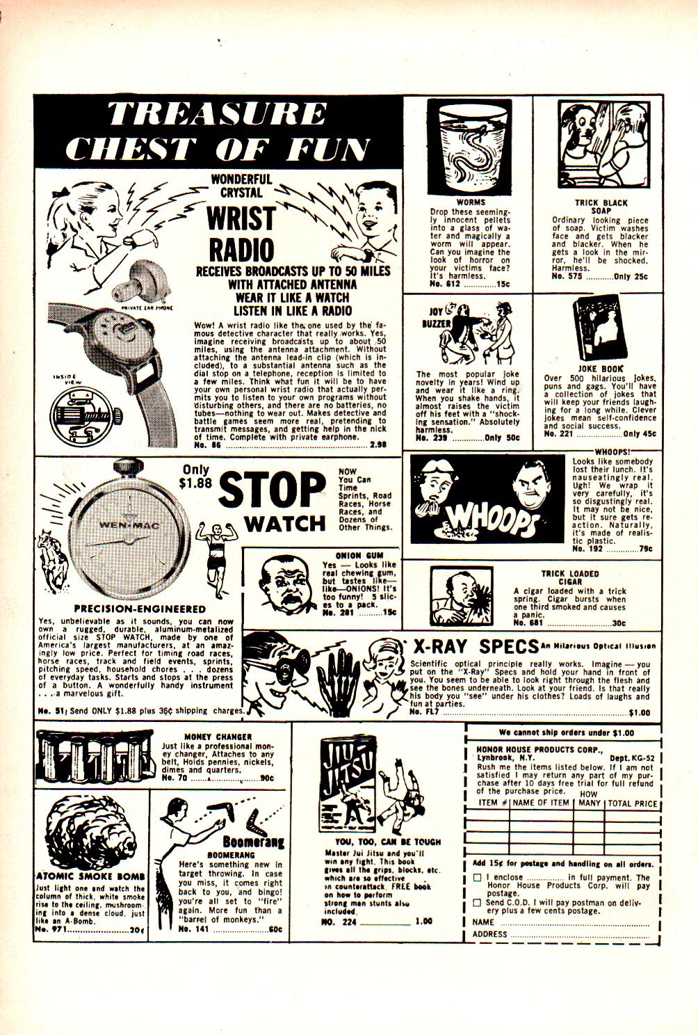 Read online Adventures Into The Unknown comic -  Issue #154 - 2