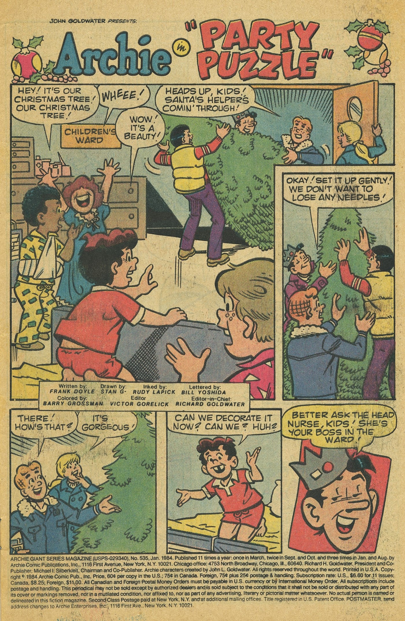 Read online Archie Giant Series Magazine comic -  Issue #535 - 3