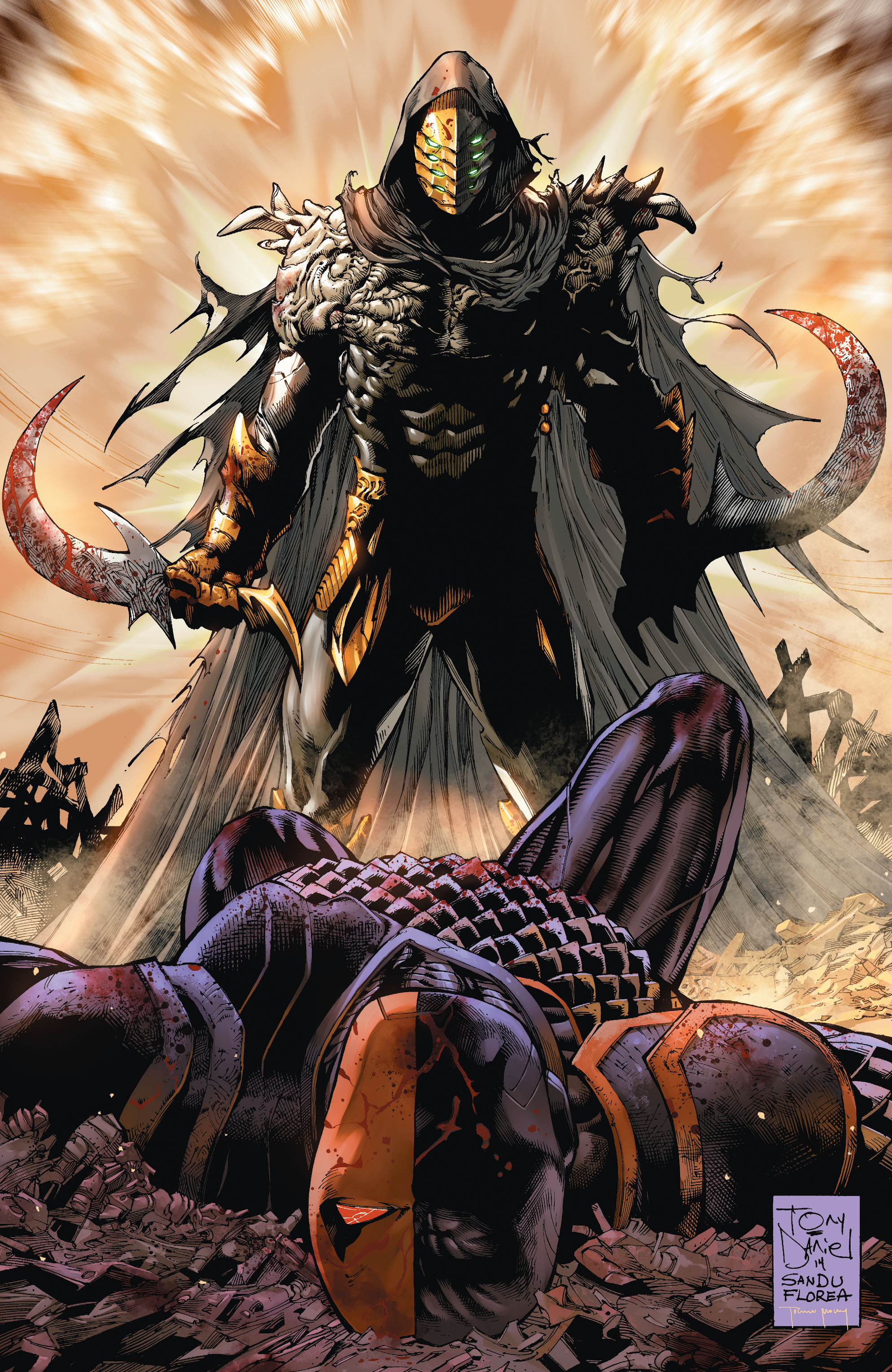 Read online Deathstroke: Gods of War comic -  Issue # TPB - 102