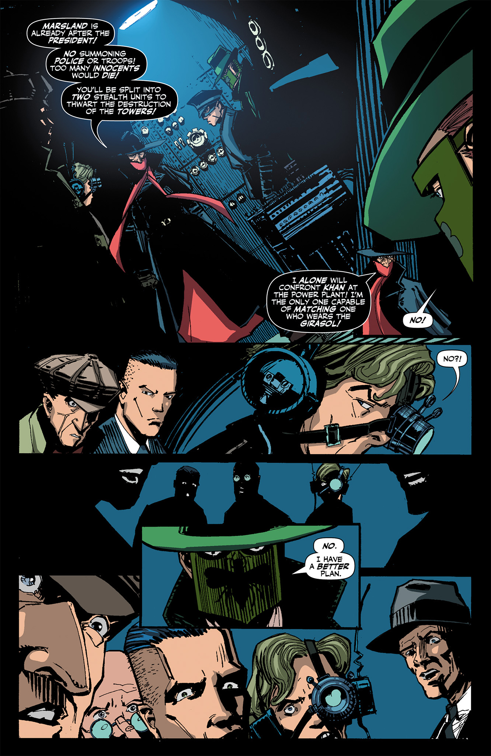 Read online The Shadow/Green Hornet: Dark Nights comic -  Issue #4 - 12