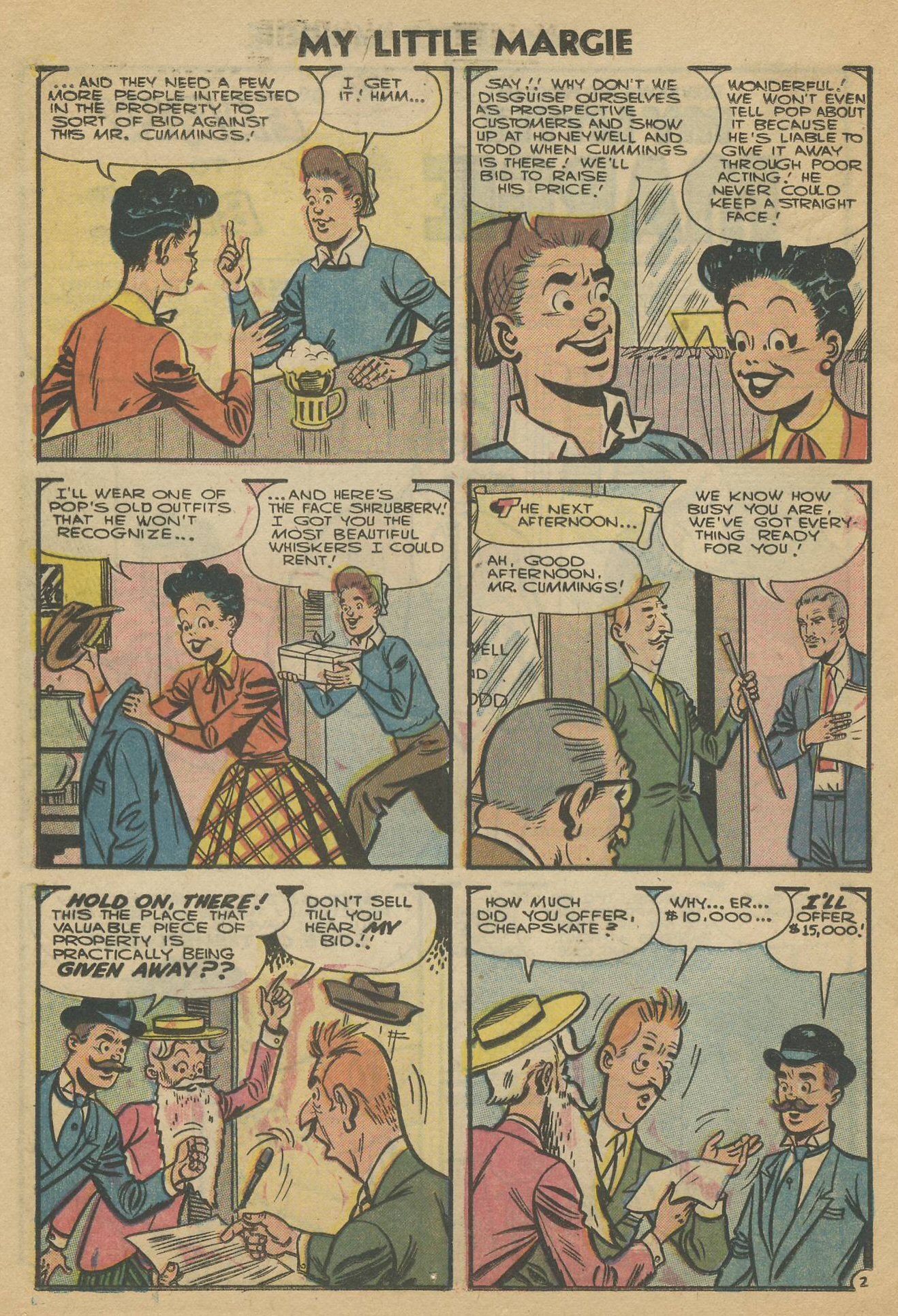 Read online My Little Margie (1954) comic -  Issue #12 - 12