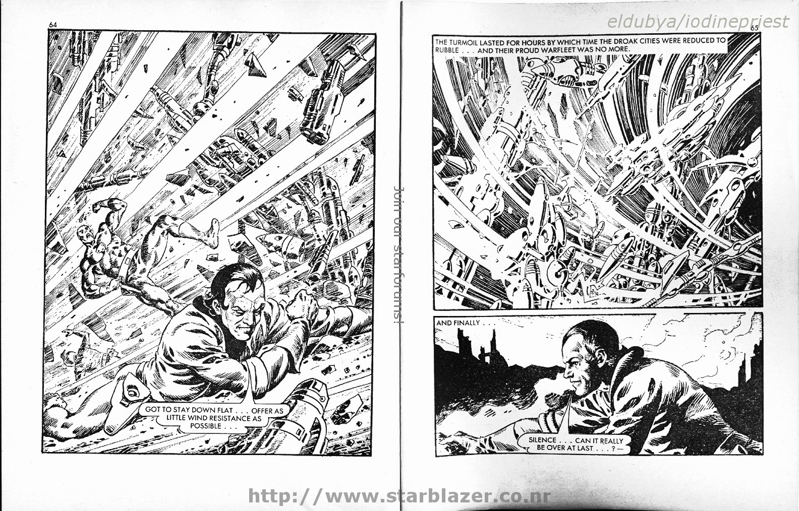 Read online Starblazer comic -  Issue #149 - 34