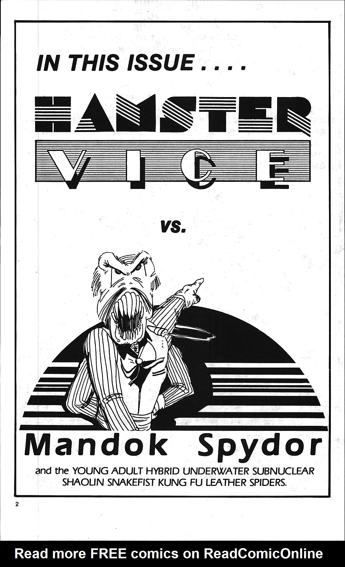 Read online Hamster Vice comic -  Issue #2 - 4