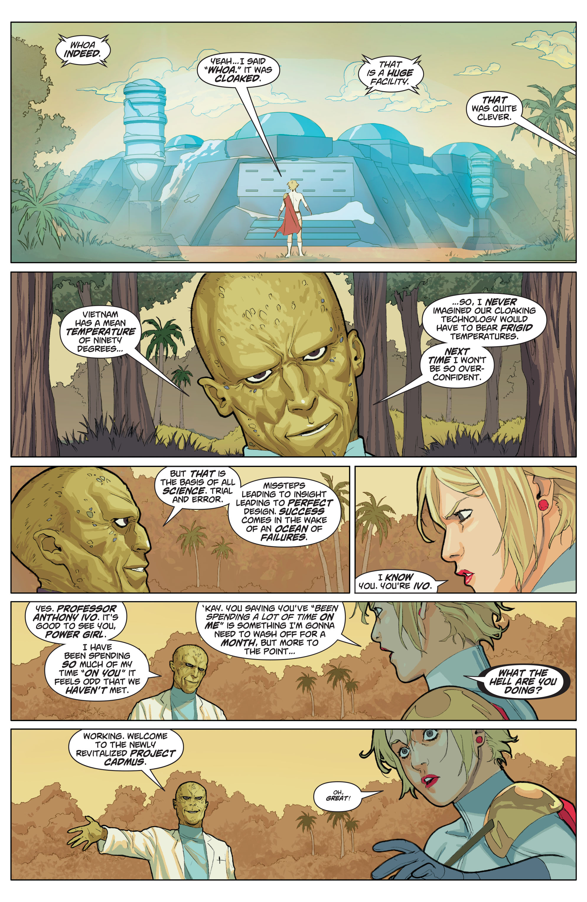 Read online Power Girl (2009) comic -  Issue #19 - 22