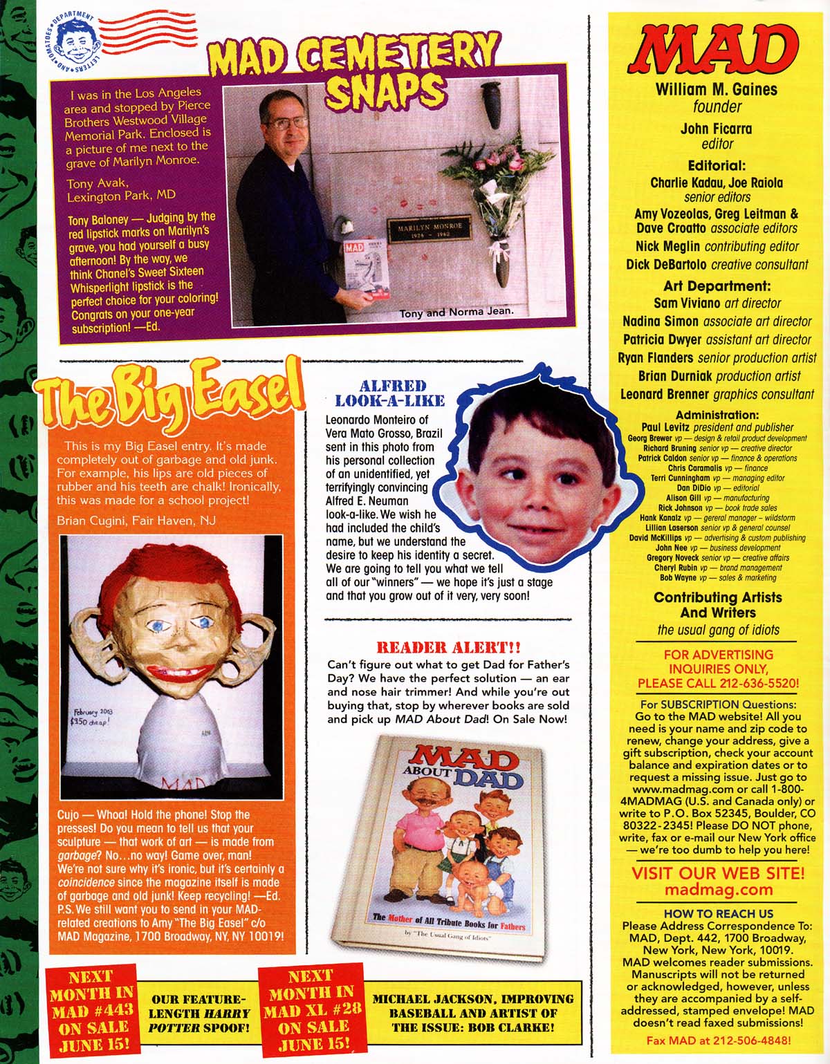 Read online MAD comic -  Issue #442 - 6