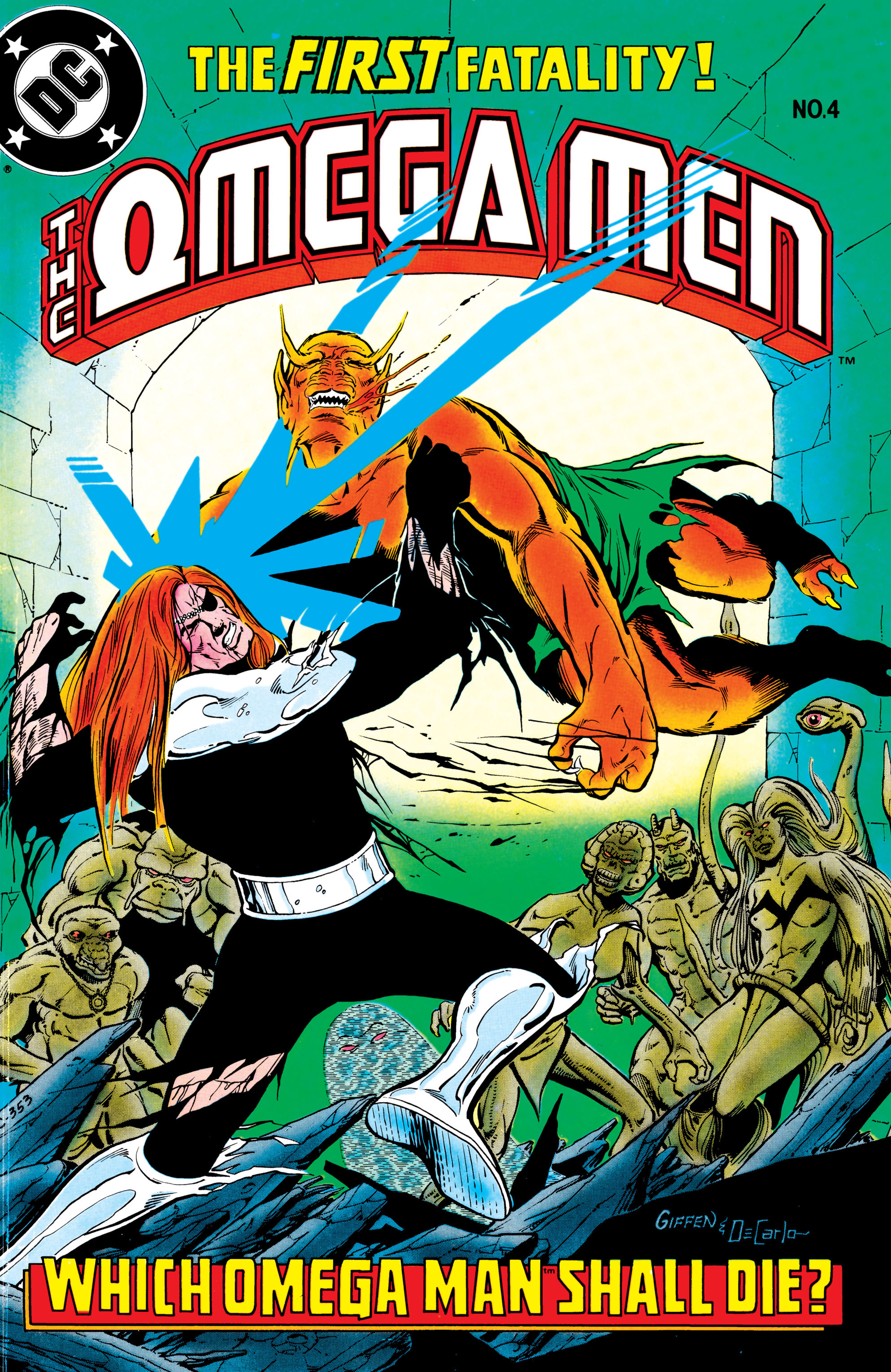 Read online The Omega Men (1983) comic -  Issue #4 - 1