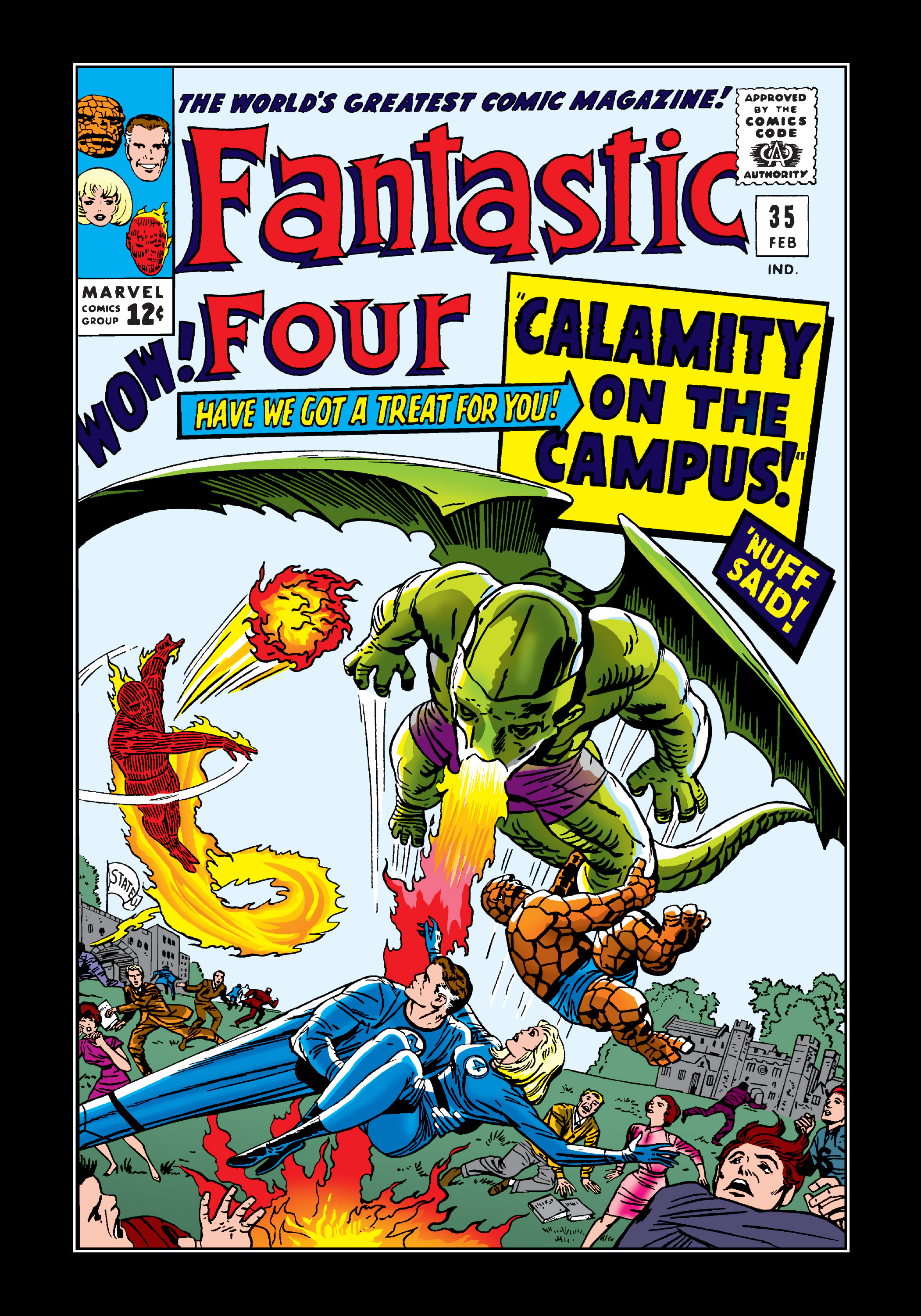 Read online Marvel Masterworks: The Fantastic Four comic -  Issue # TPB 4 (Part 2) - 44