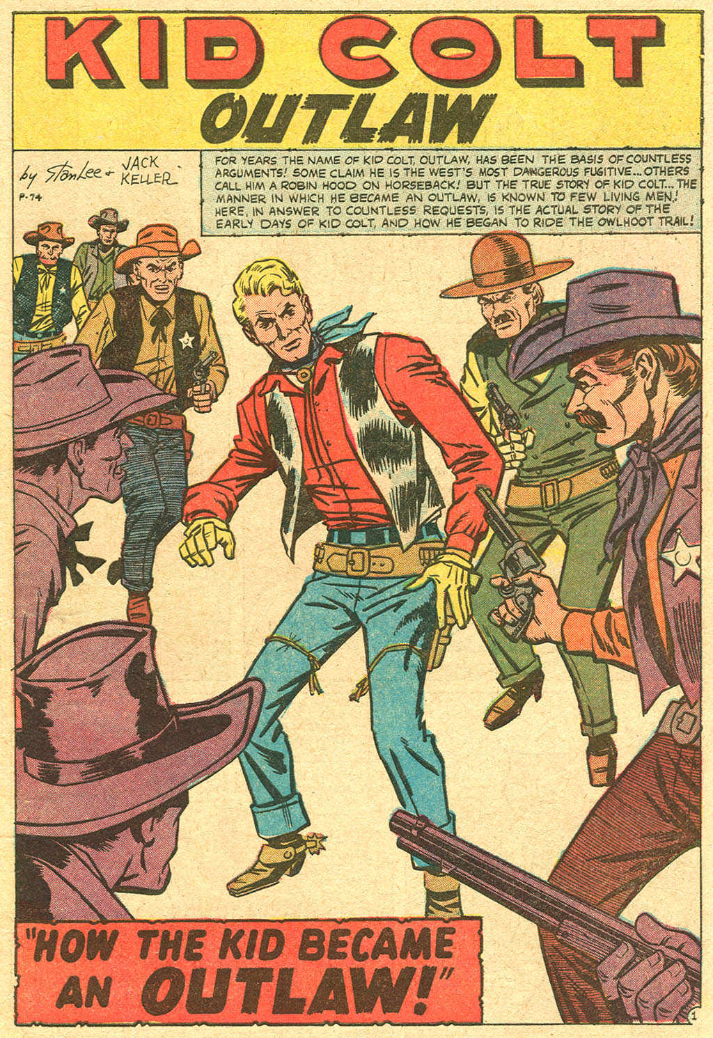 Read online Kid Colt Outlaw comic -  Issue #130 - 3