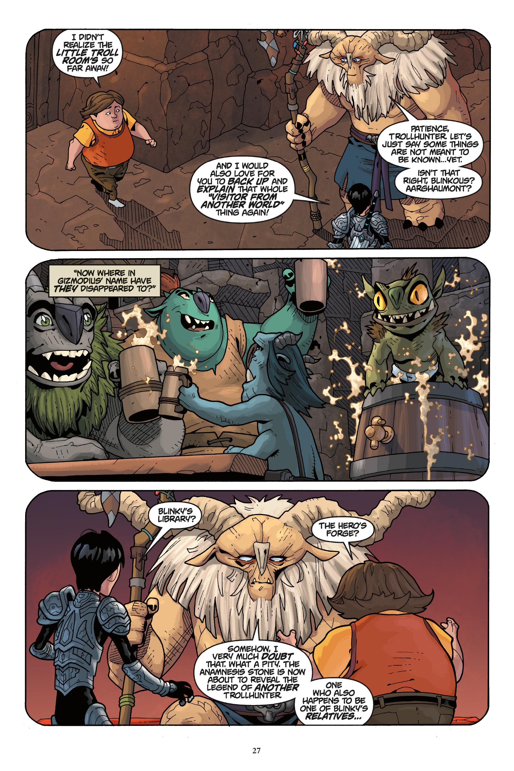 Read online Trollhunters: Tales of Arcadia-The Felled comic -  Issue # TPB - 28