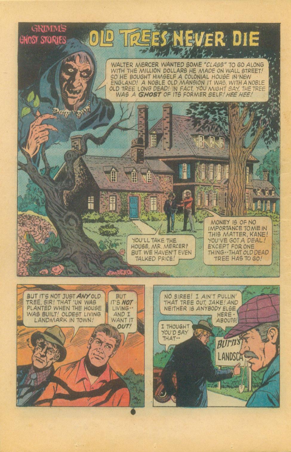 Read online Grimm's Ghost Stories comic -  Issue #11 - 12