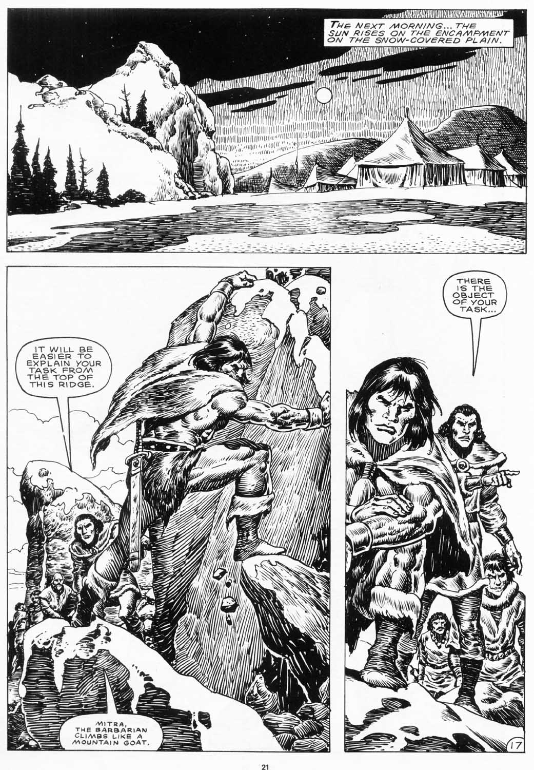 Read online The Savage Sword Of Conan comic -  Issue #155 - 23