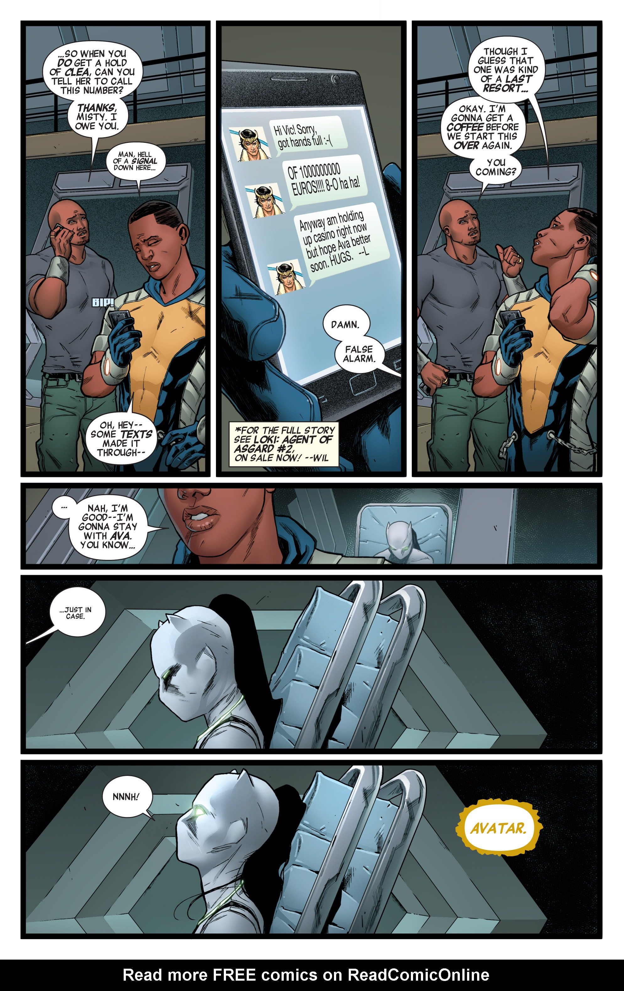 Read online Mighty Avengers comic -  Issue #8 - 12