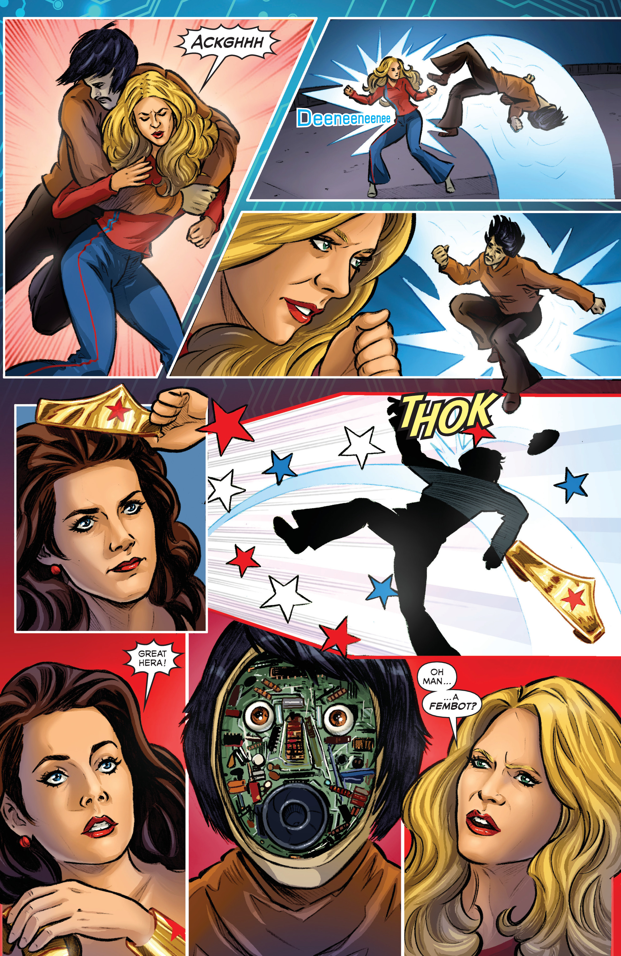 Read online Wonder Woman '77 Meets The Bionic Woman comic -  Issue #3 - 16