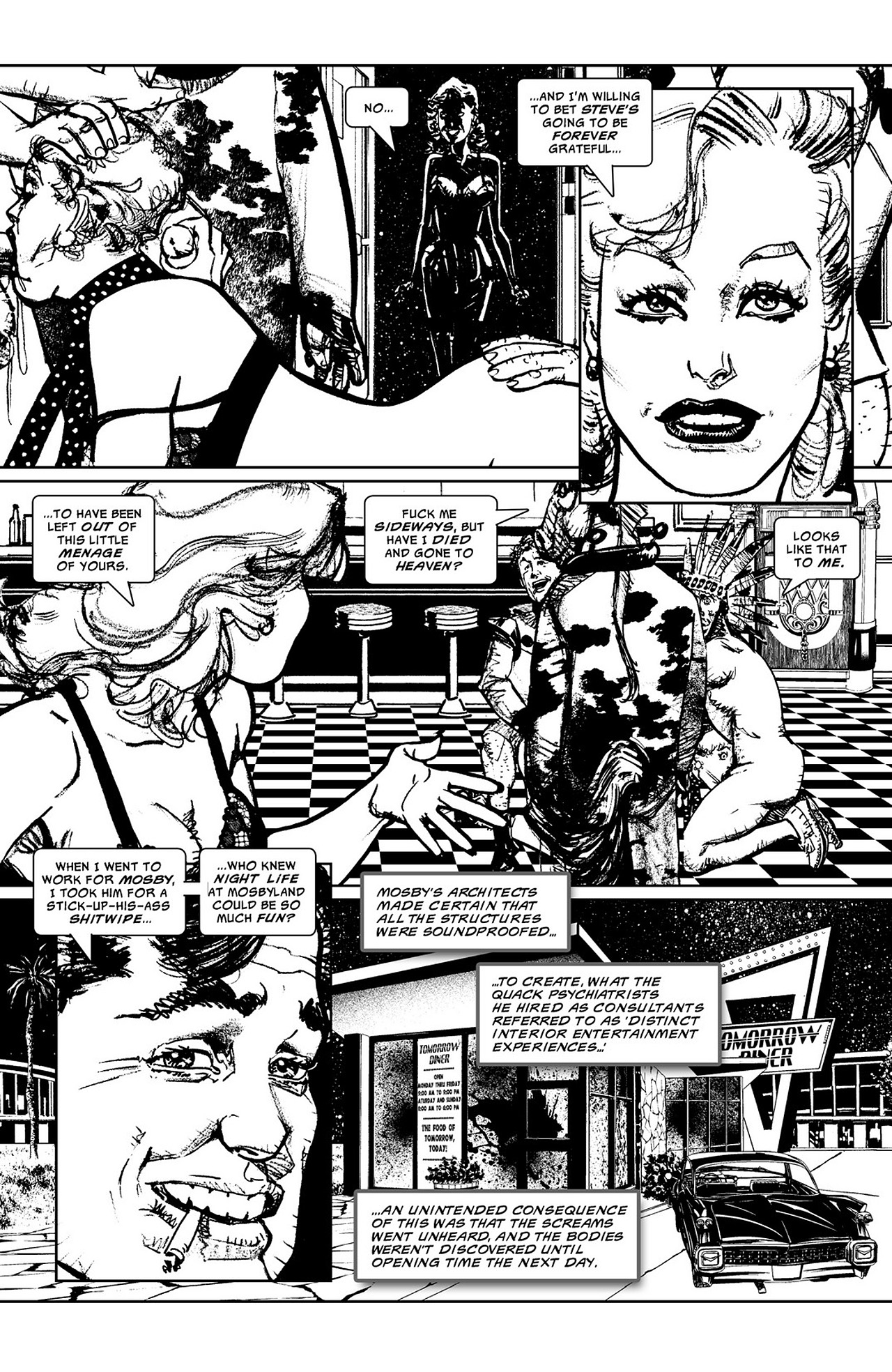Read online Black Kiss II comic -  Issue #3 - 21