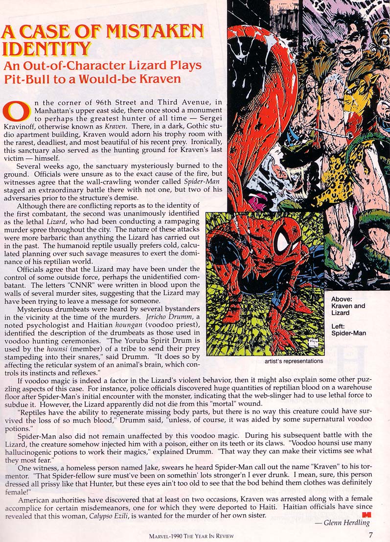 Read online Marvel: The Year-in-Review comic -  Issue #2 - 9