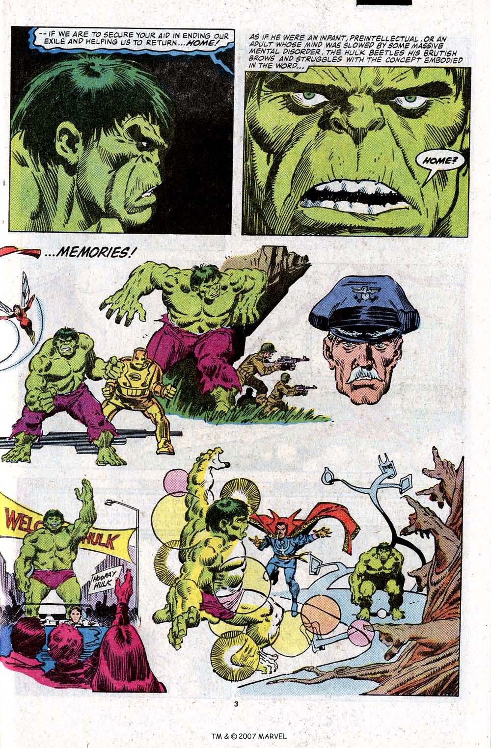 Read online The Incredible Hulk (1968) comic -  Issue #308 - 5