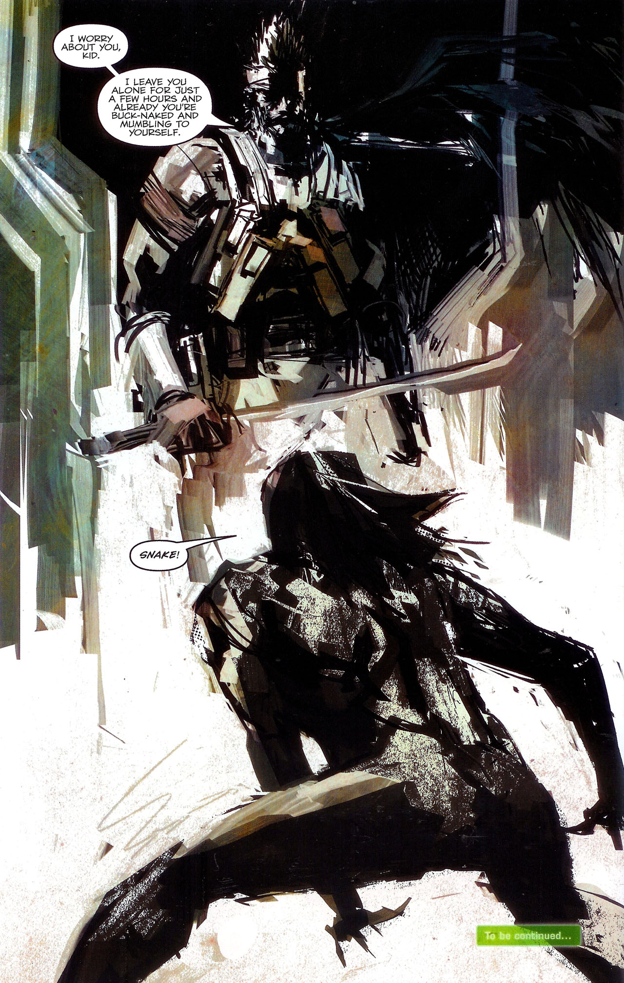 Read online Metal Gear Solid: Sons of Liberty comic -  Issue #9 - 23