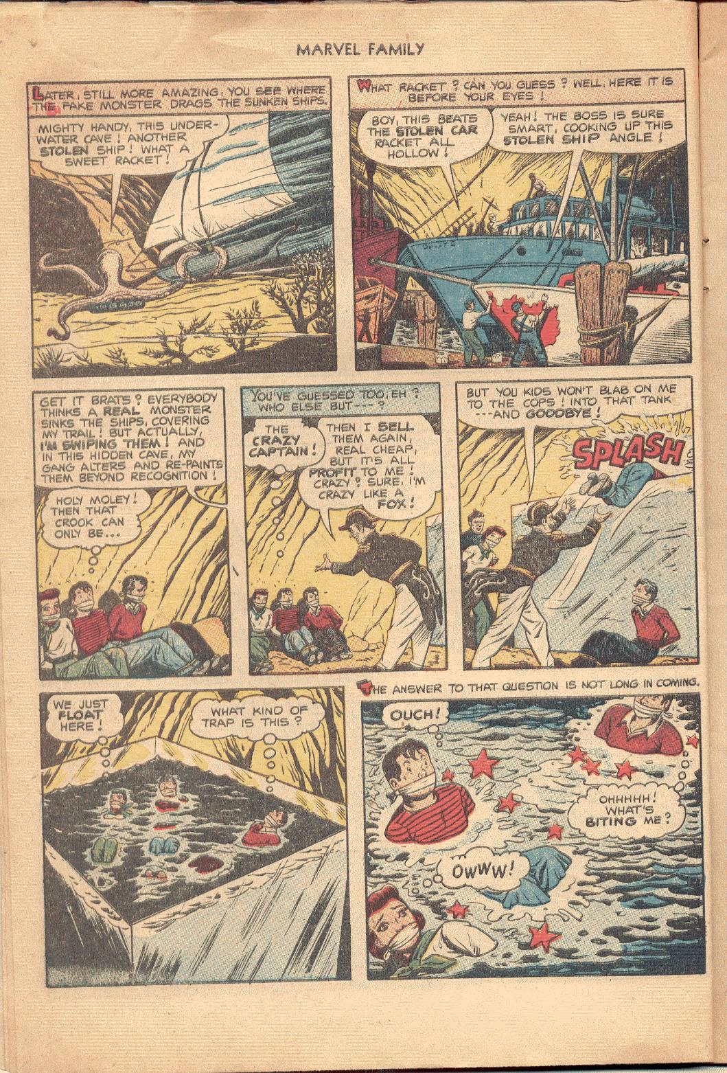 Read online The Marvel Family comic -  Issue #87 - 8
