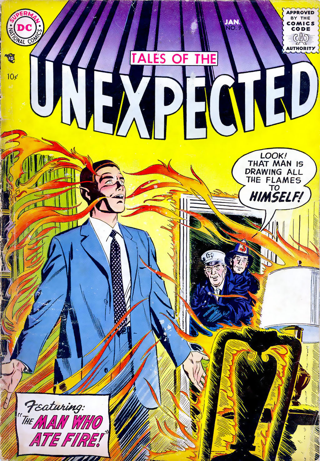 Read online Tales of the Unexpected comic -  Issue #9 - 1