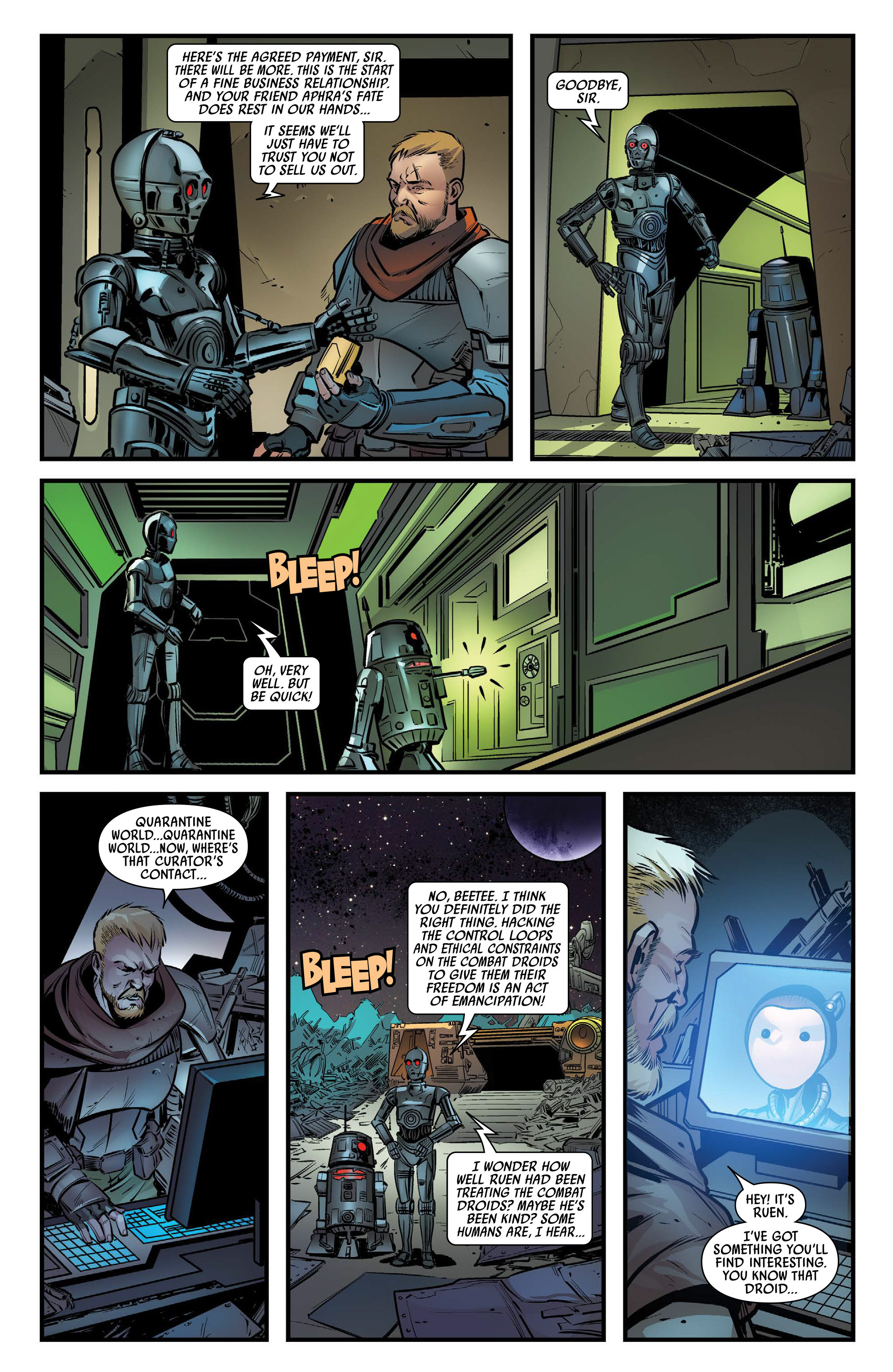 Read online Darth Vader comic -  Issue #20 - 31