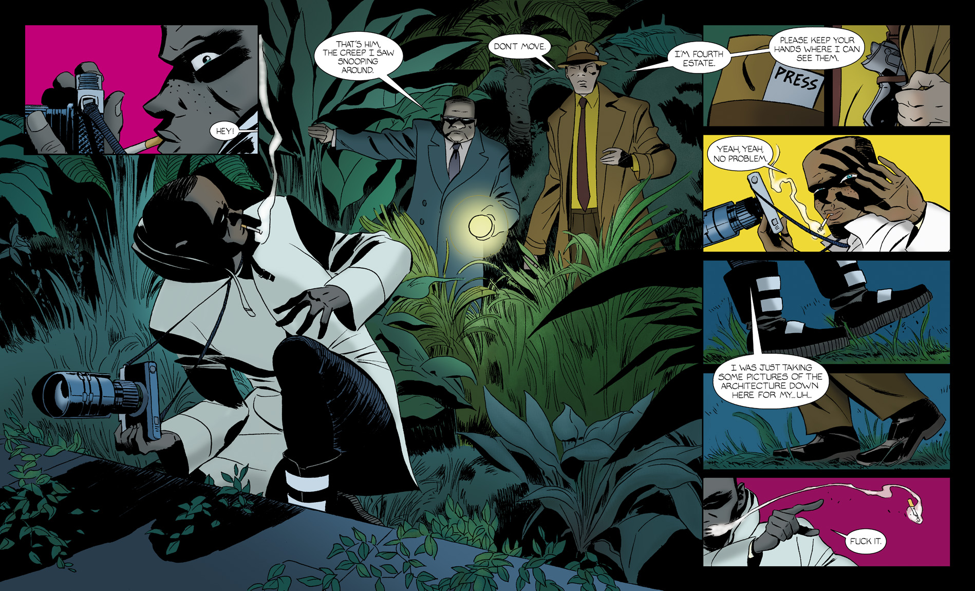 Read online The Private Eye comic -  Issue # _TPB 1 - 6