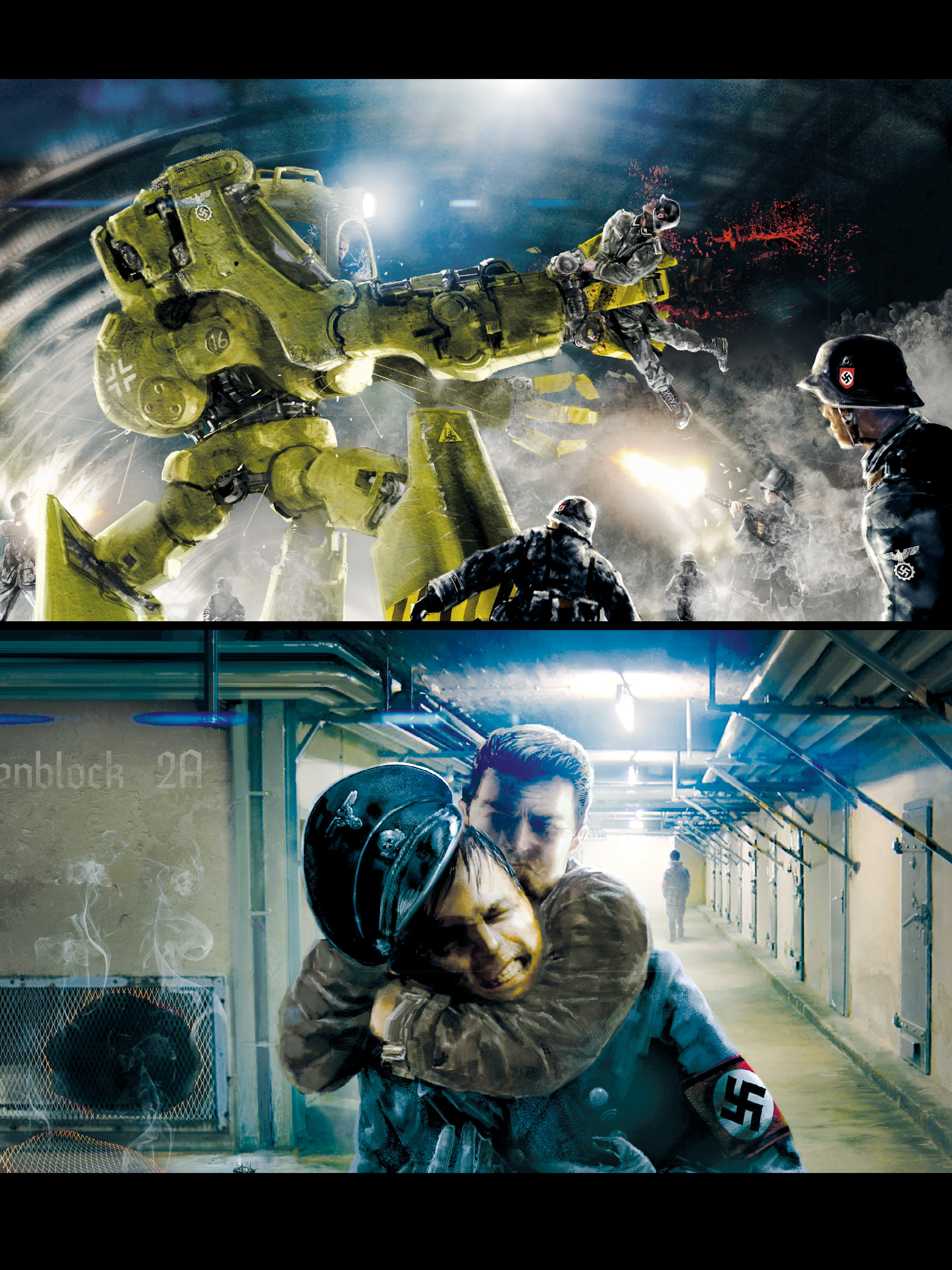 Read online The Art of Wolfenstein: The New Order comic -  Issue # TPB (Part 1) - 9