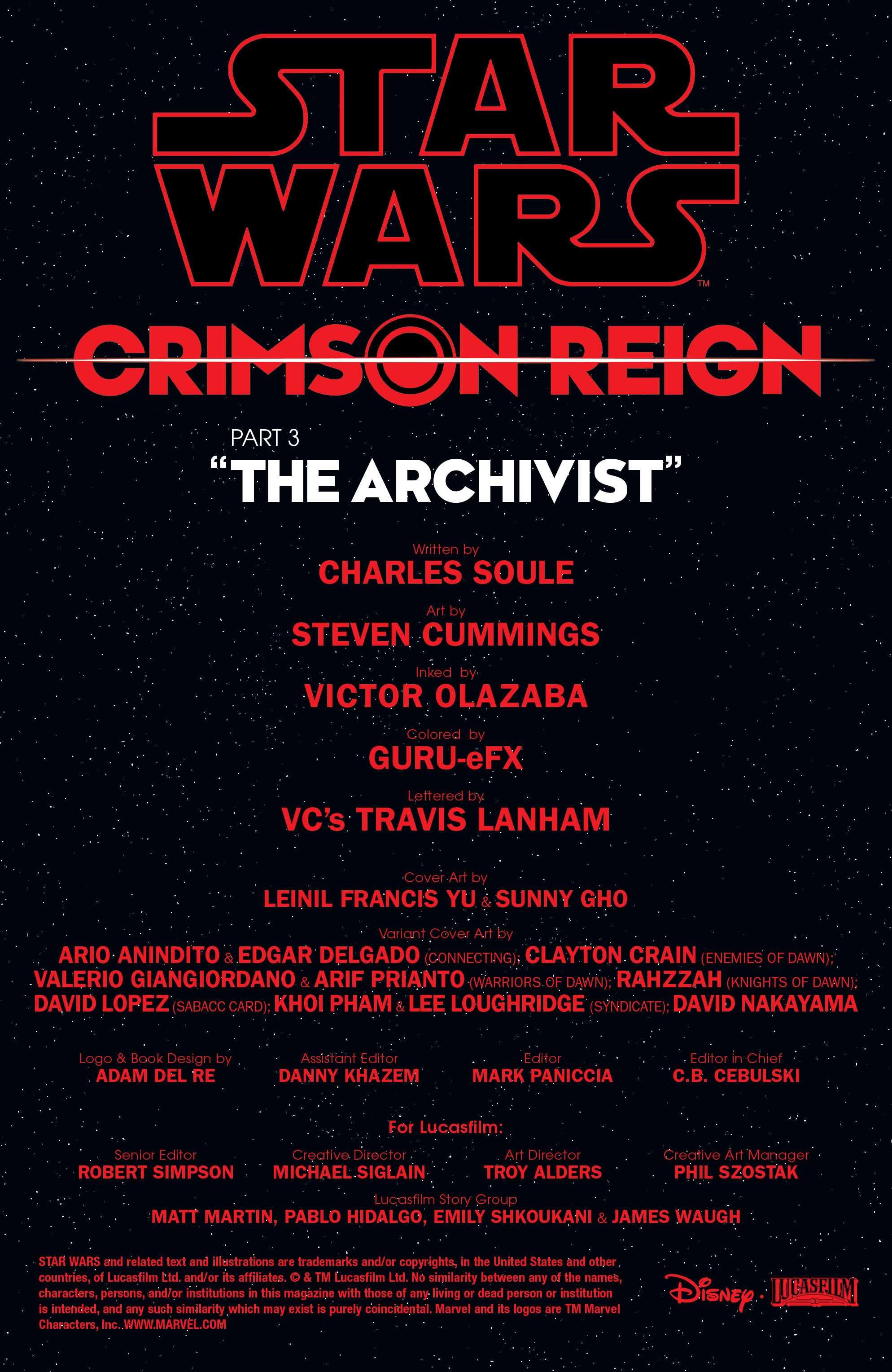 Read online Star Wars: Crimson Reign comic -  Issue #3 - 2