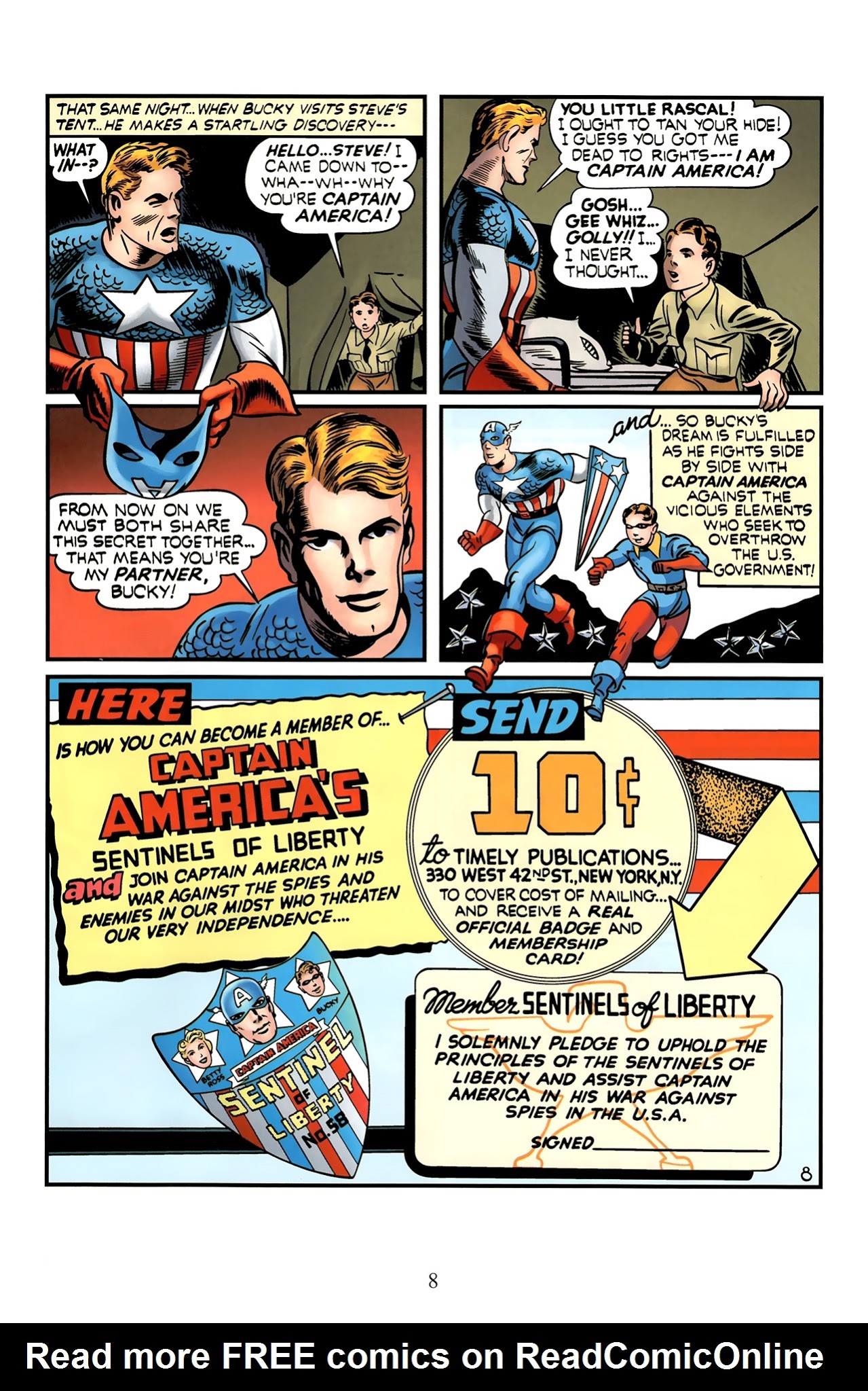 Read online Captain America Comics 70th Anniversary Edition comic -  Issue # Full - 11