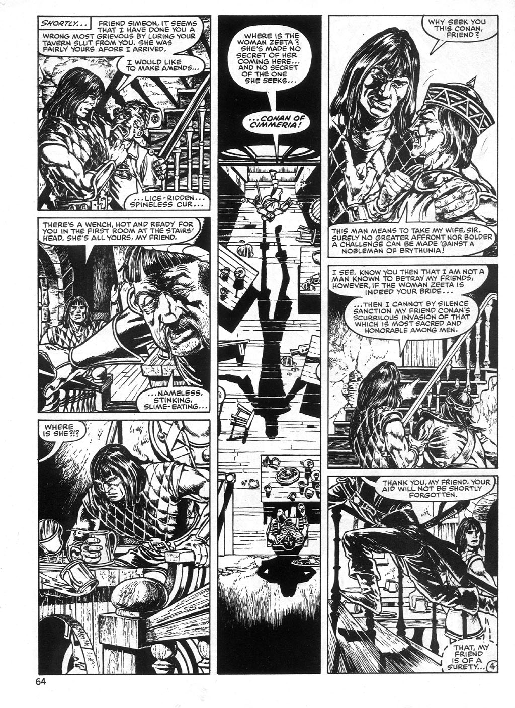 Read online The Savage Sword Of Conan comic -  Issue #99 - 63