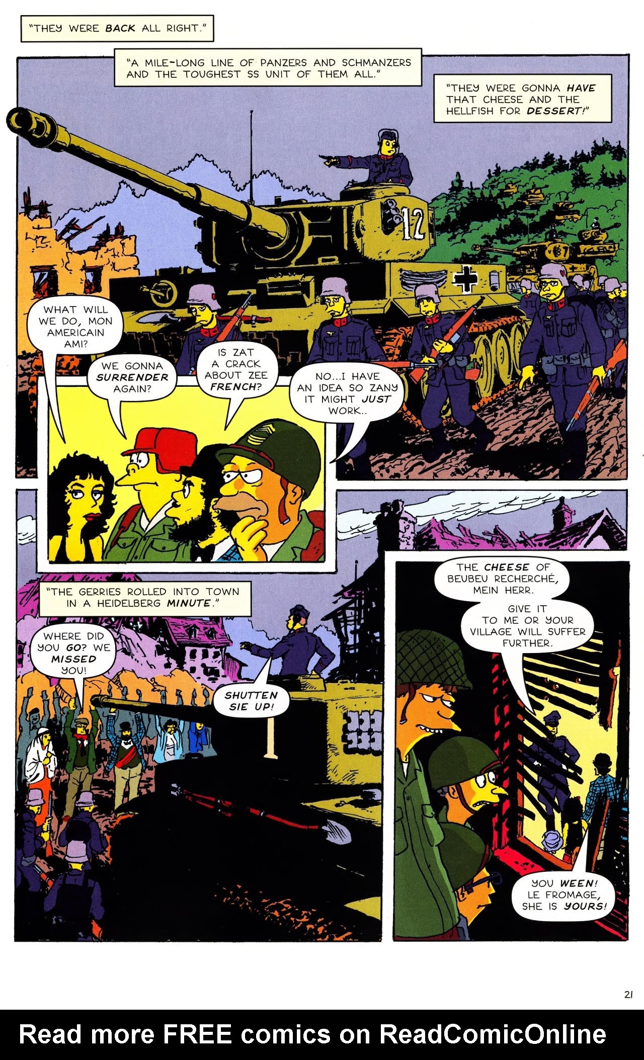 Read online Simpsons Comics comic -  Issue #144 - 22