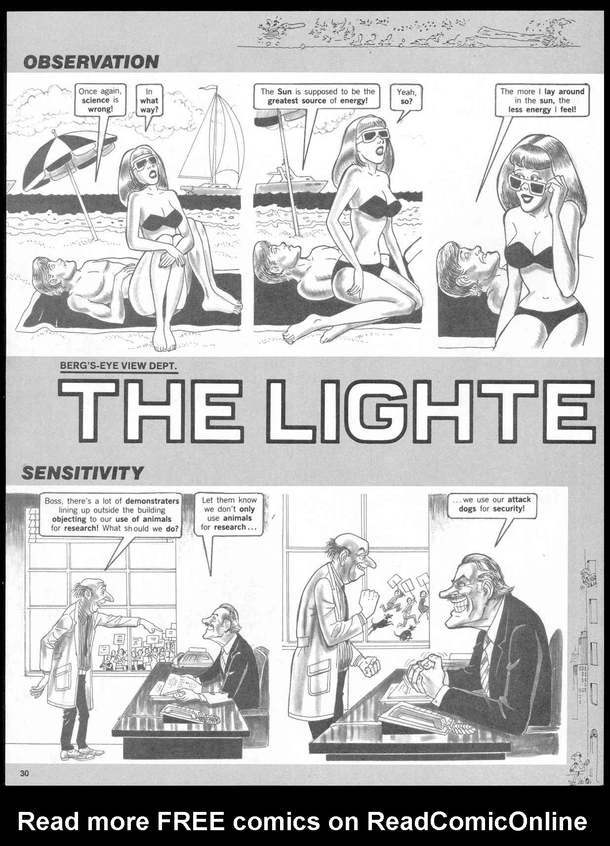 Read online MAD comic -  Issue #309 - 32