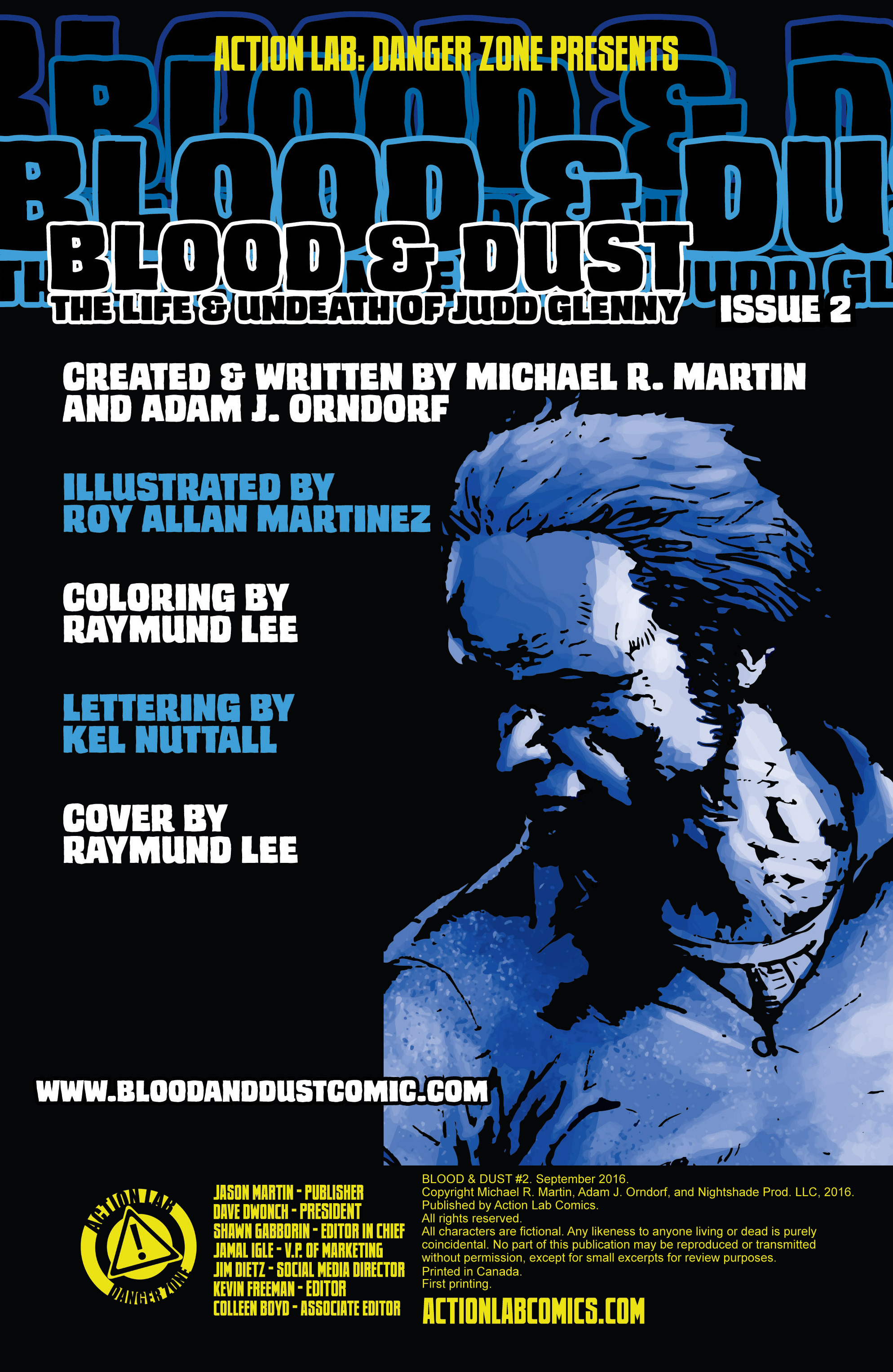 Read online Blood & Dust comic -  Issue #2 - 2
